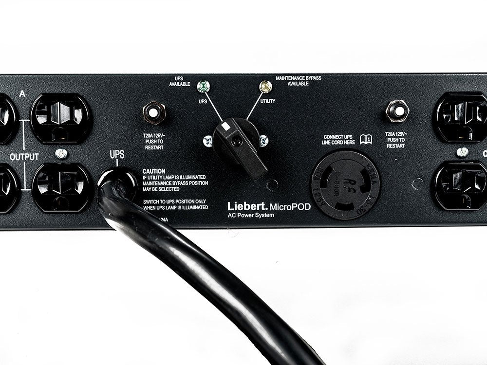 Vertiv Liebert Mph2 Metered Rack Mount Pdu, Black, 3.5''X17''X3.5''