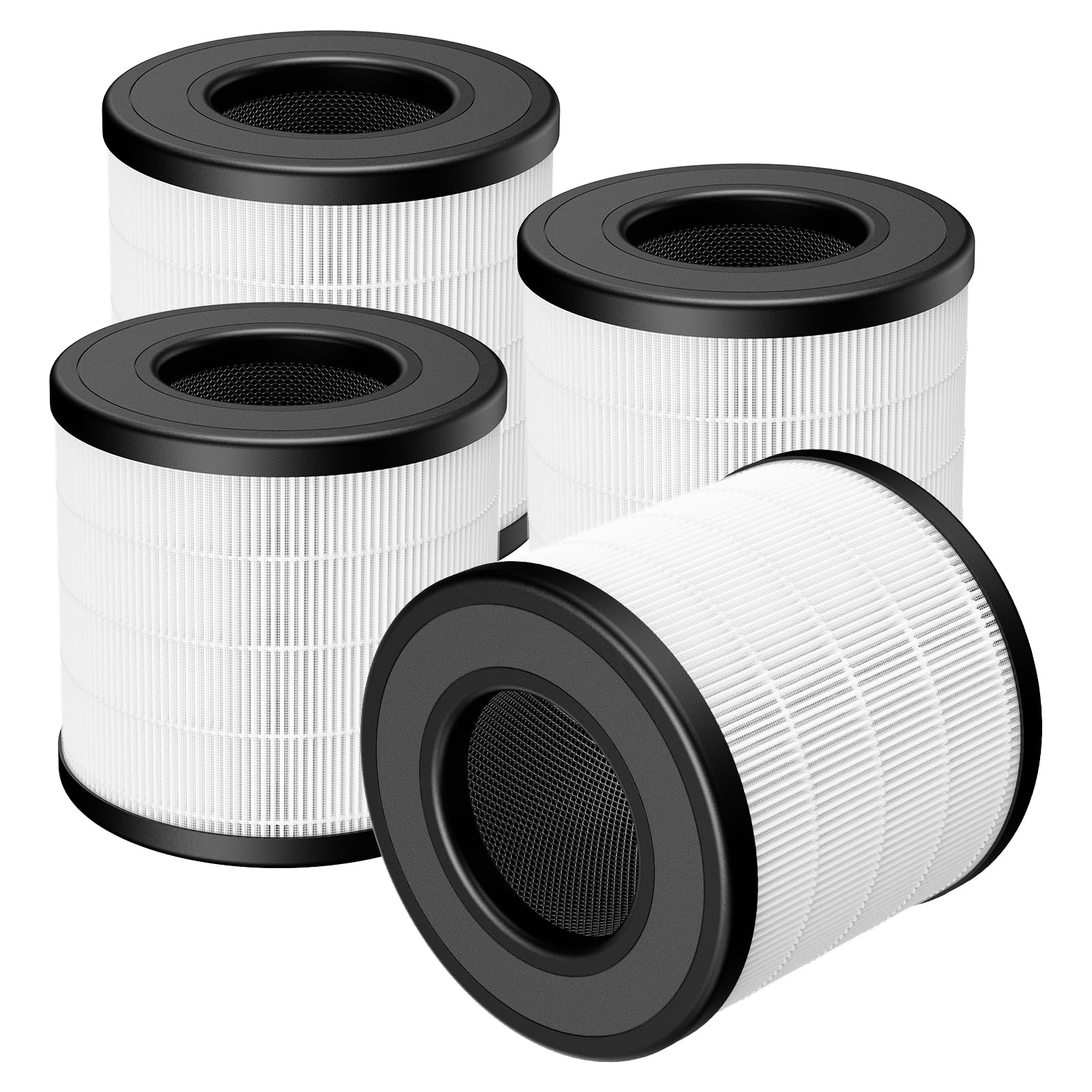 Pu P05/Ac201B True Hepa Replacement Filter For Fulminare Pu P05 Air Purifier And Purivortex Ac201B Air Purifier, 3 In 1 H13 True