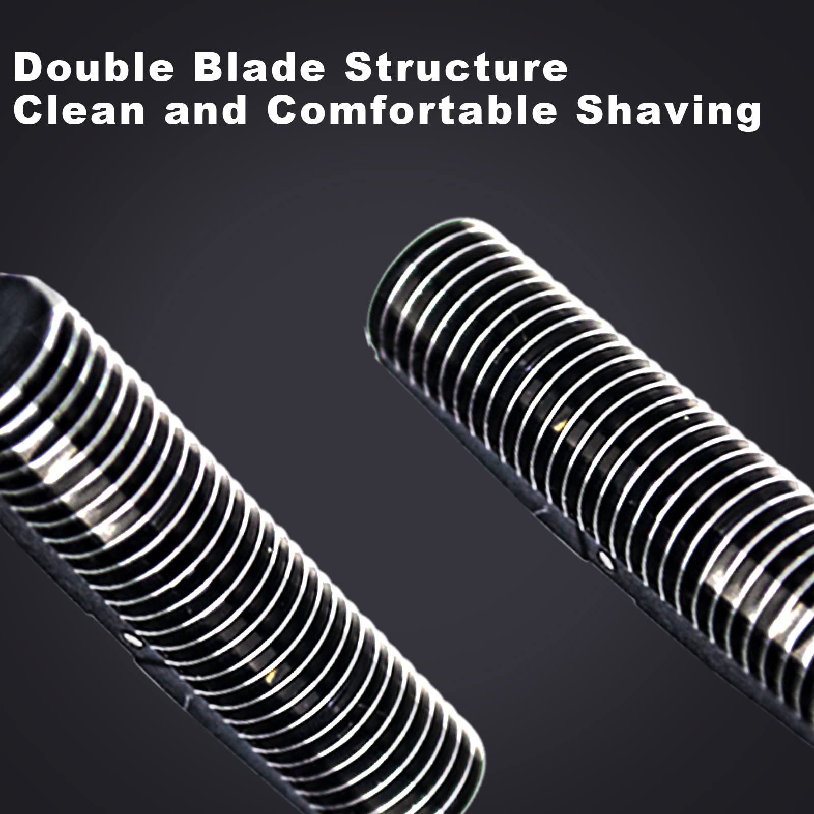 Replacement Foil And Cutter For Barberology Electric Shaver, Double Foil Shaver Replacement Head, Replacement Head Compatible Wi