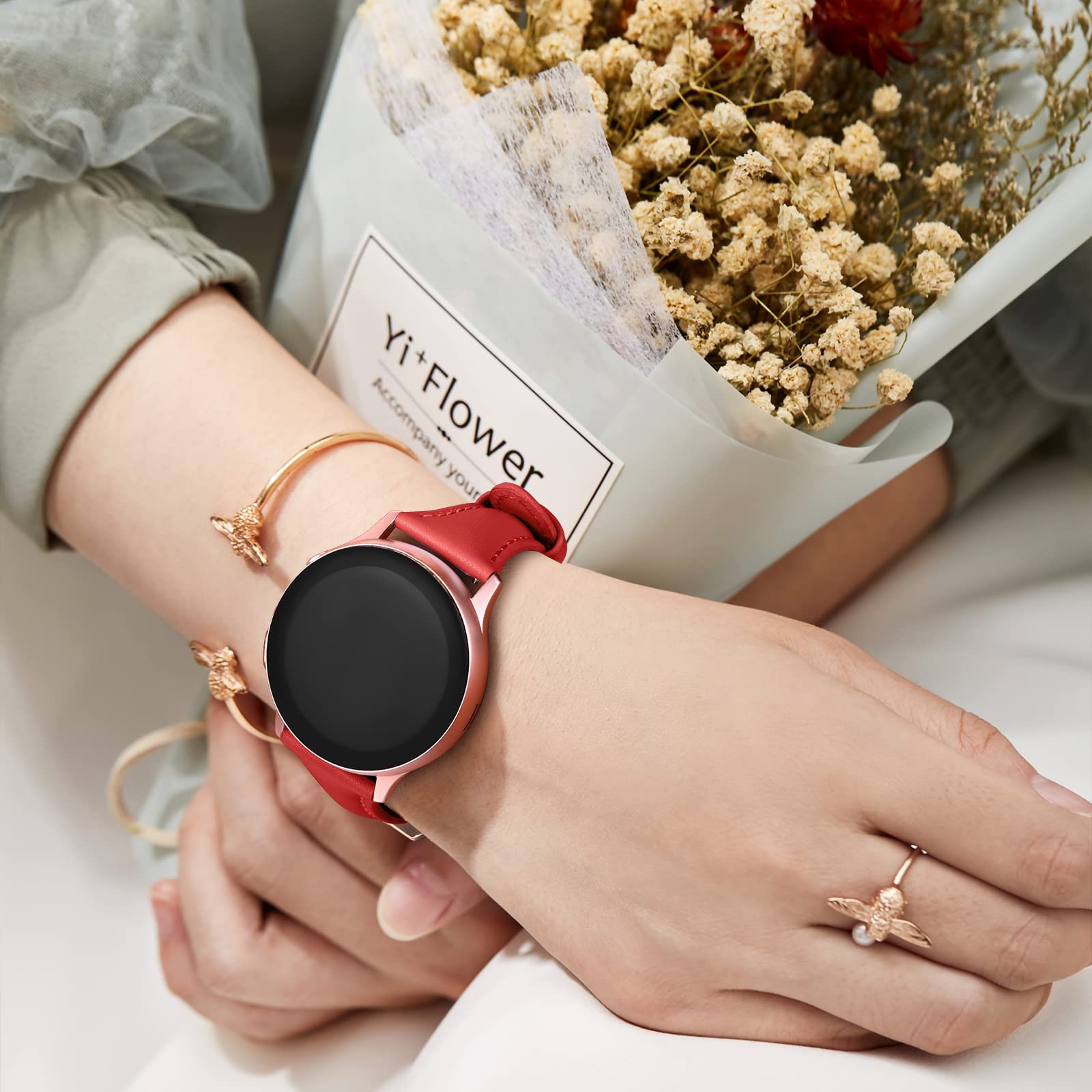 Geak Compatible With Galaxy Watch 4 Band 40Mm 44Mm, Galaxy Watch 3 41Mm/Galaxy Watch 42Mm/Gear S2 Classic/Gear Sport Bands, 20Mm