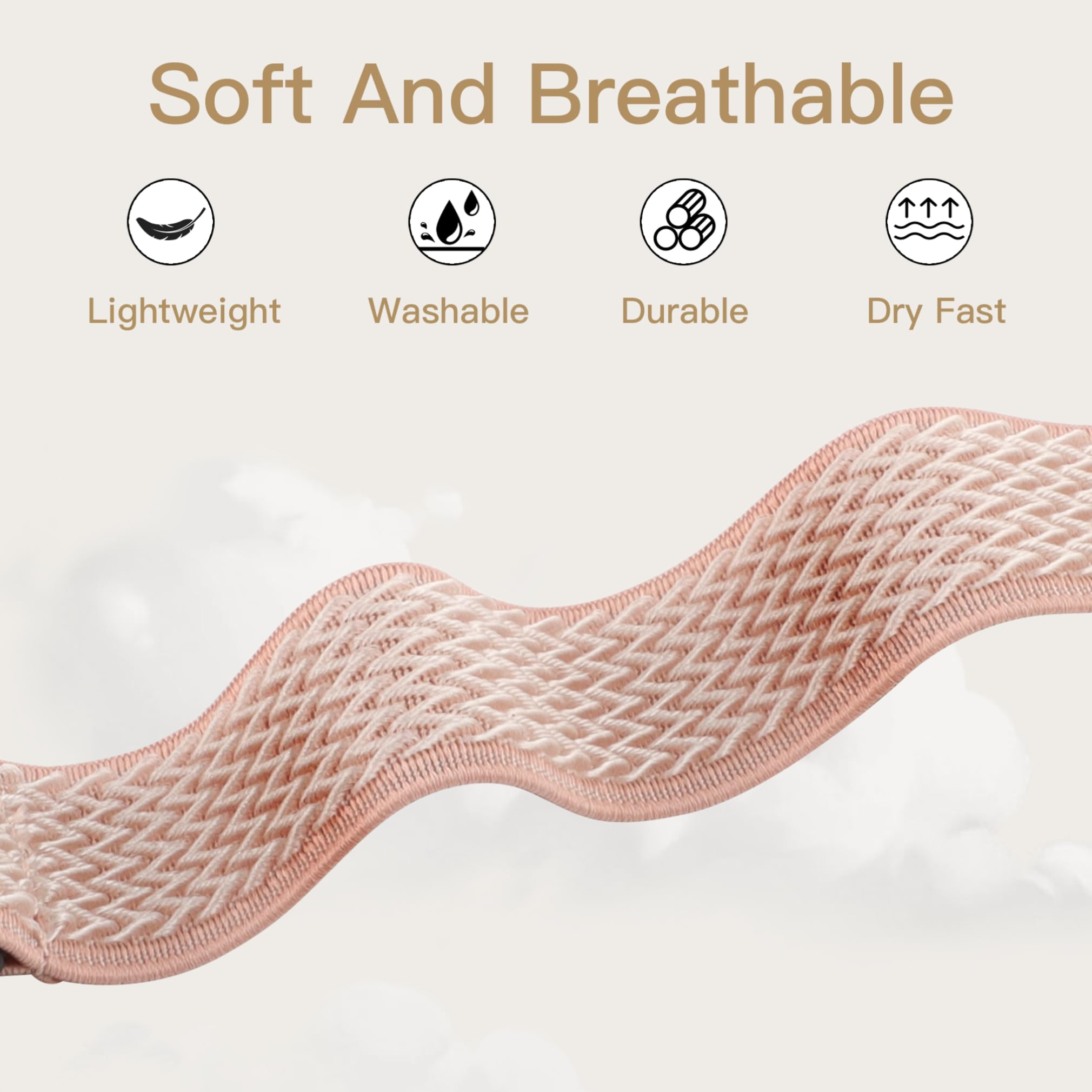 3 Pack Stretchy Nylon Bands Compatible With Woneligo/Fitpolo Smart Watch Idw13, 22Mm Soft Elastic Straps For Enomir Idw19/Milouz