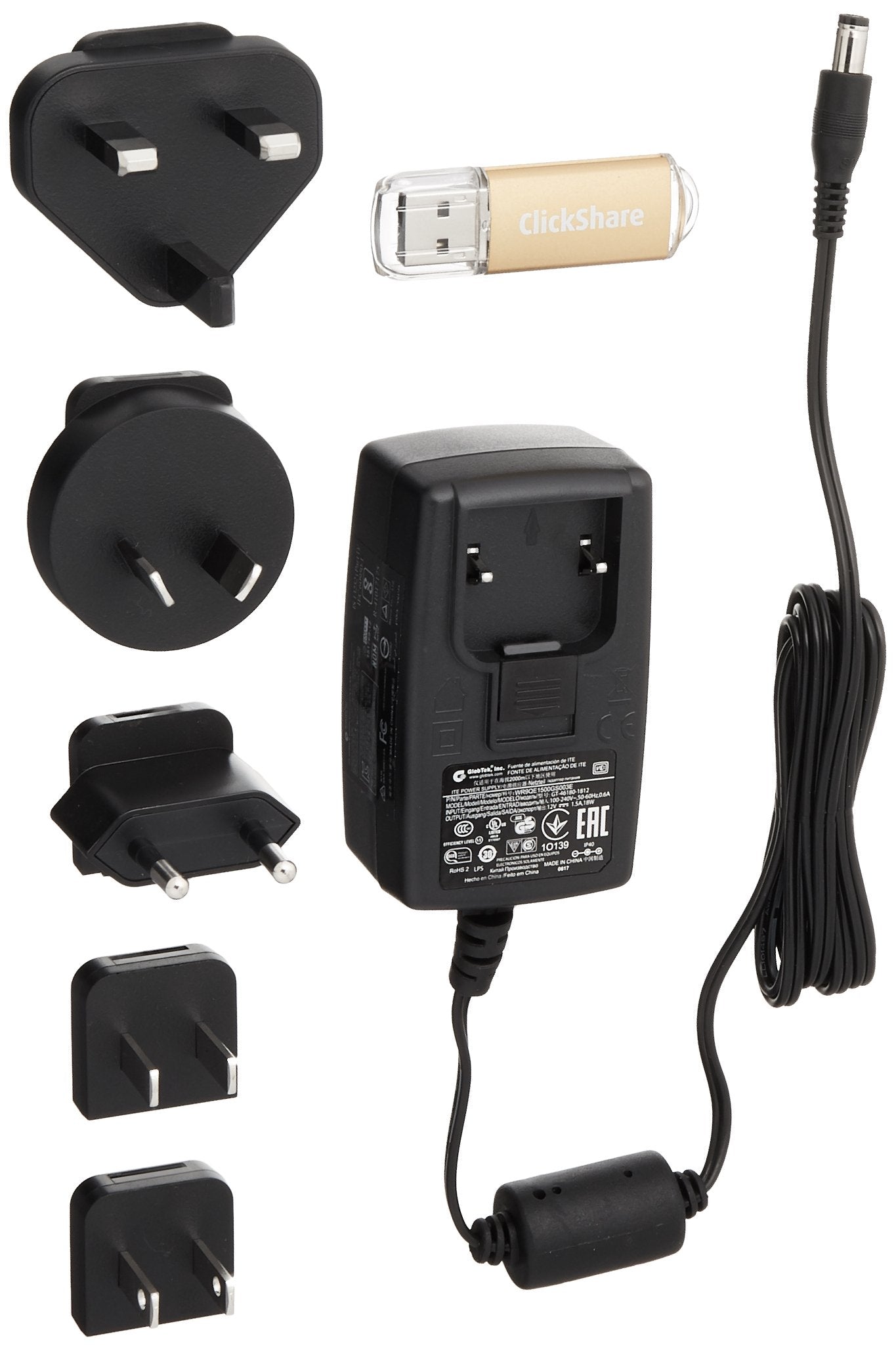 Barco R9861510Hn Cs 100 Huddle Wireless Presentation System, Black