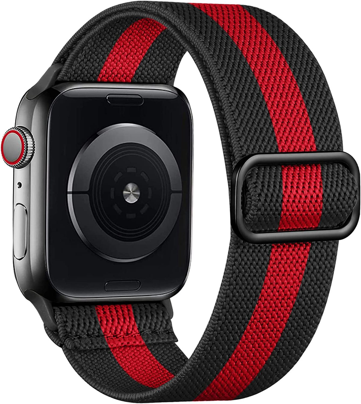 Lerobo Compatible With Apple Watch Band 44Mm 45Mm 46Mm 49Mm 42Mm 40Mm 38Mm For Men Women Stretchy Nylon Solo Loop Adjustable Spo