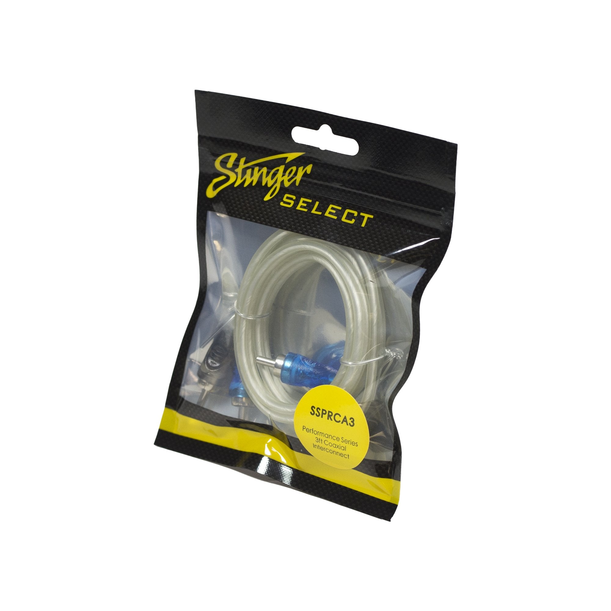 Stinger Select Ssprca3 Performance Series 3' Coaxial Interconnect