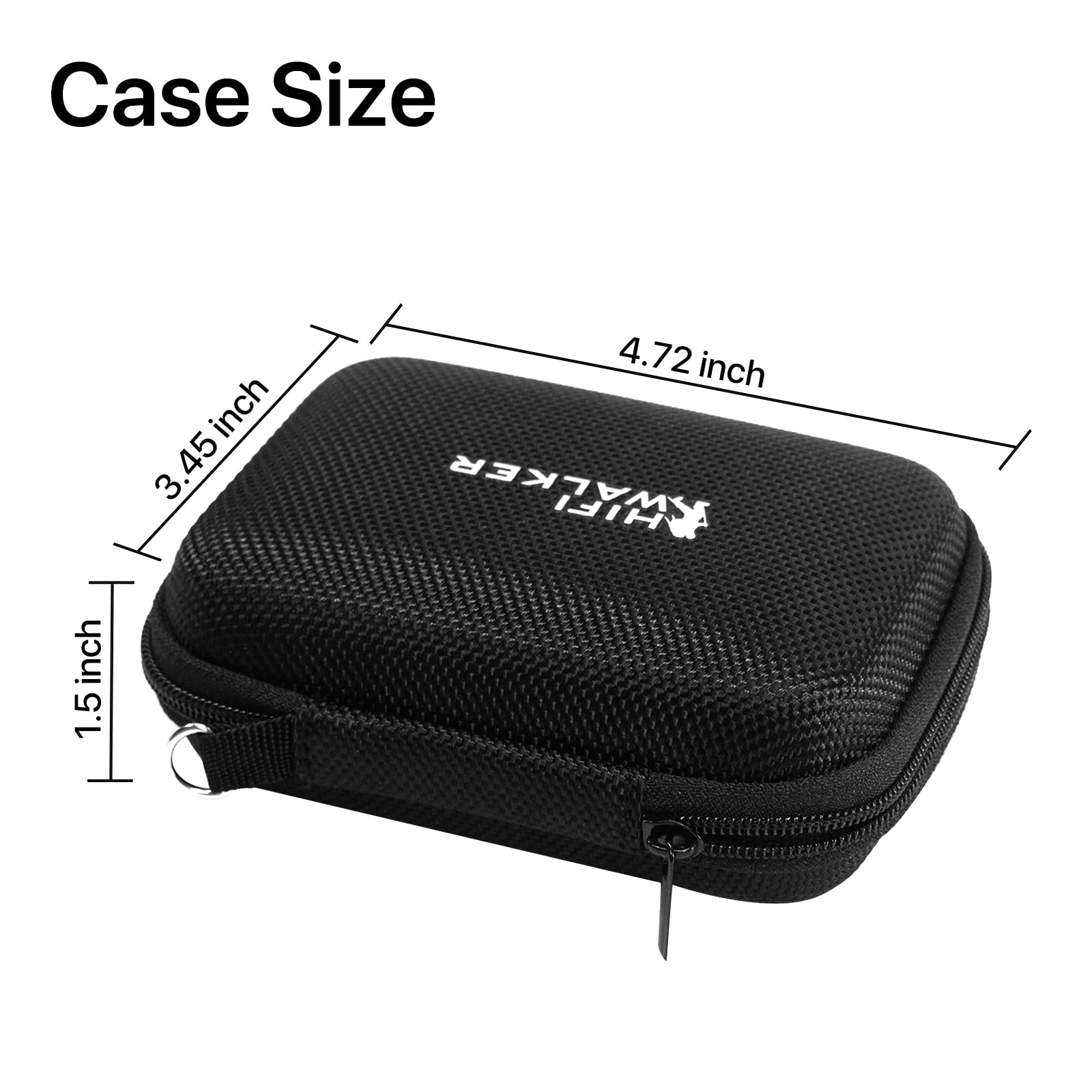 Mp3 Player Case For Hifi Walker H2/ H2 Touch/ G7/ G7 Mini And Other Music Players, 4.5Inch Portable Hard Eva Case, Protective Tr
