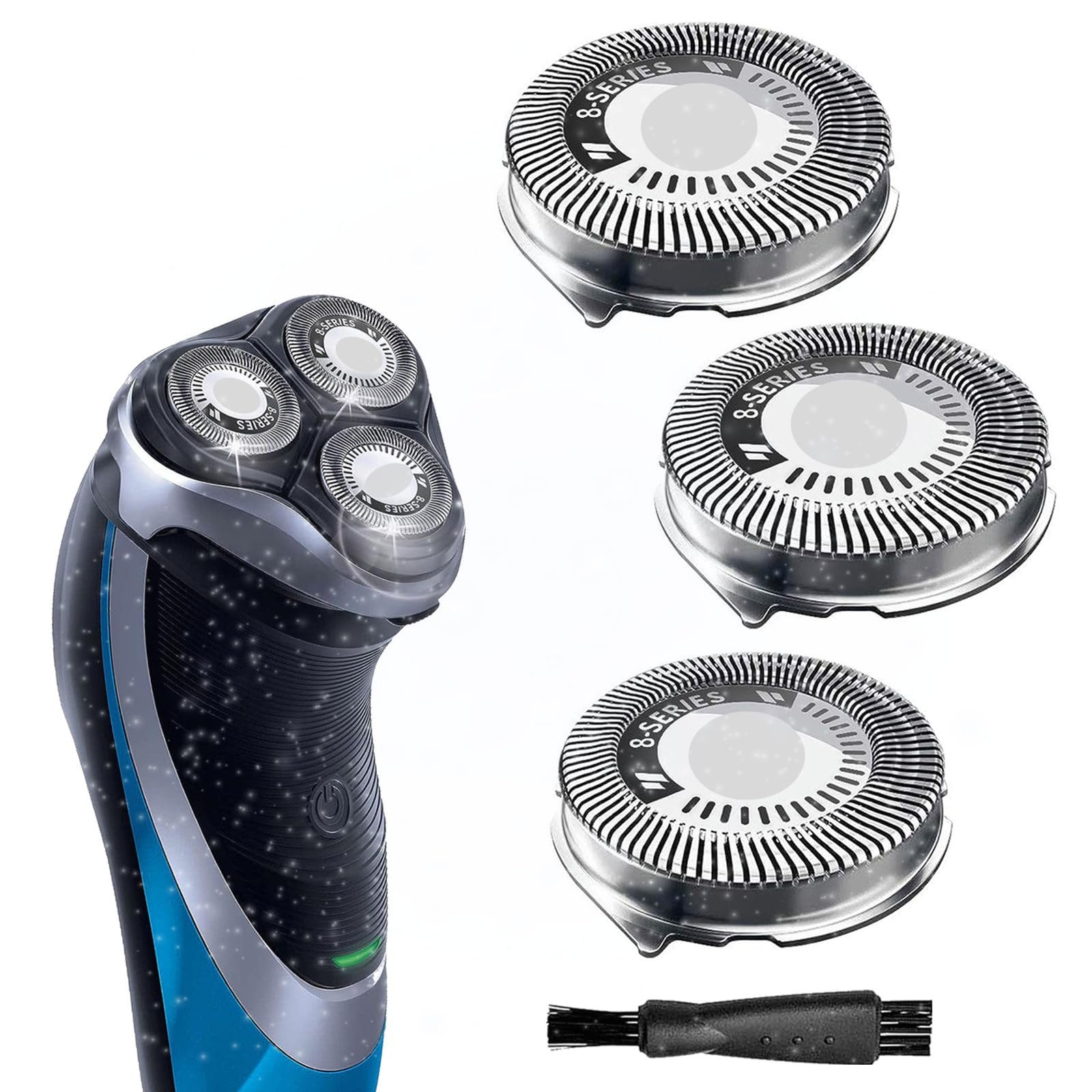Golden Lotus Creations Hq8 Replacement Heads Compatible With Philips Norelco Aquatec Electric Shaver Razor Series Hq8 At880 Pt73
