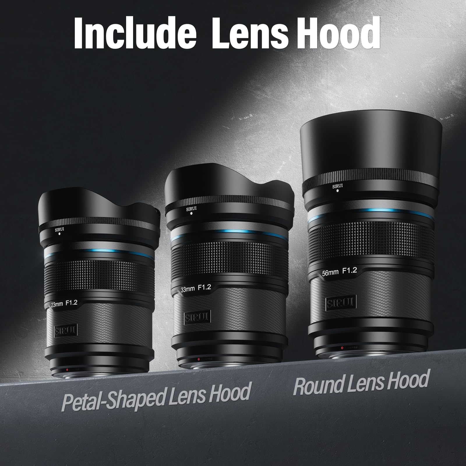 Sirui Sniper 23Mm Autofocus Lens, F1.2 Wide Angle Aps C Camera Lens For A5 A6 A7 Fx A9 Zv E Series (E Mount, Black)