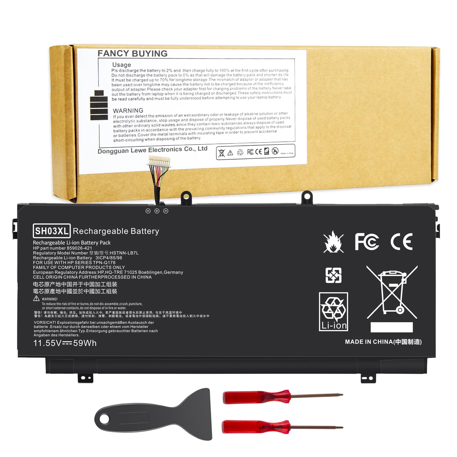 Sh03Xl Laptop Battery For Hp Spectre X360 13 W023Dx 13 Ac001Na 13 Ac013Dx 13 Ac033Dx 13 Ac037Tu 13 Ac052Na 13 W013Dx 13 W031Ng 1