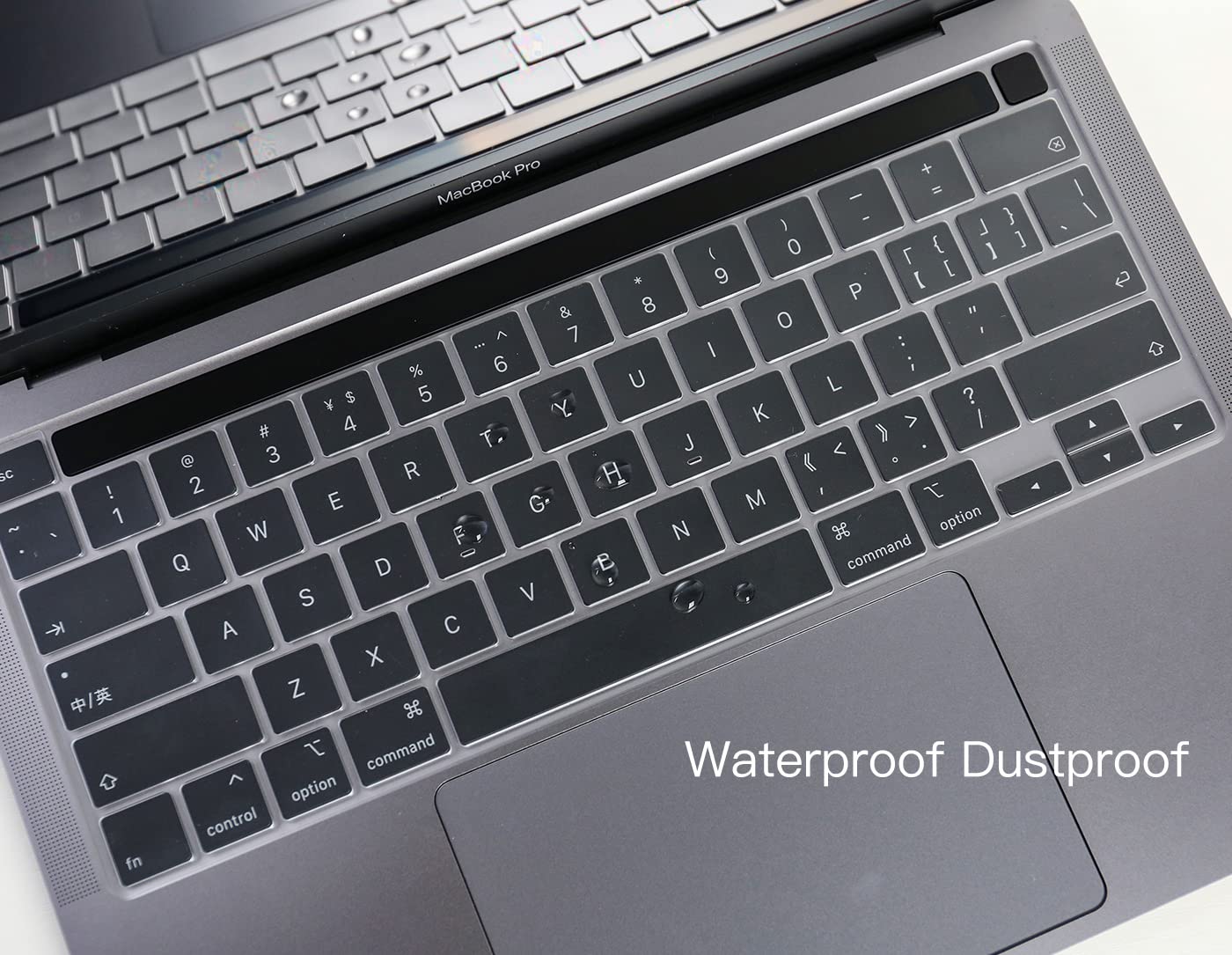 Casebuy Premium Keyboard Cover For Macbook Pro 13 Inch M2 2023 2022, 2021 2020 M1 A2338 A2289 A2251 Ultra Thin Us Keyboard Prote