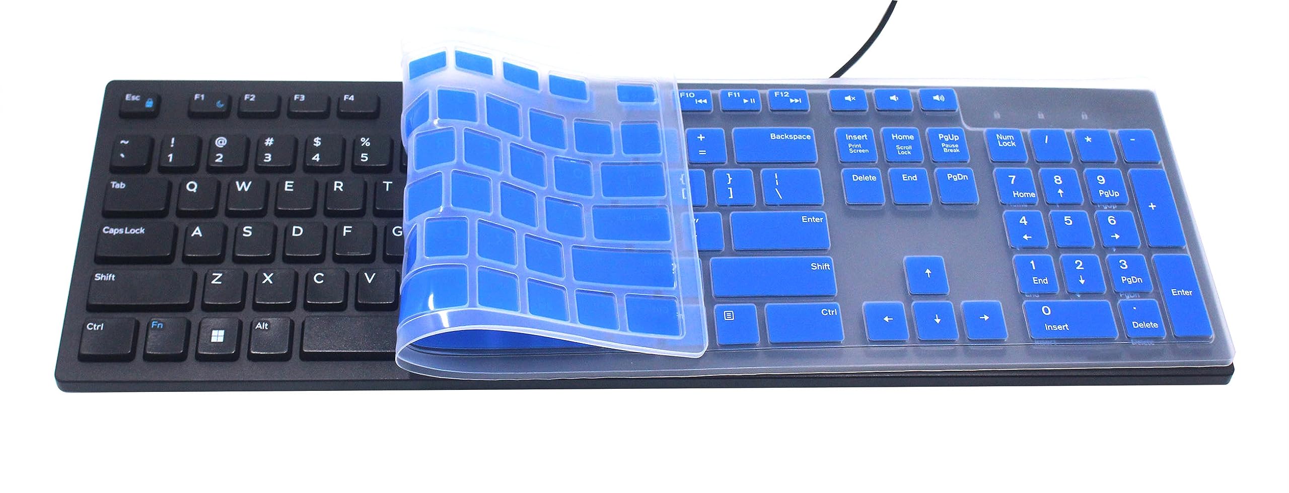 Keyboard Cover Compatible For Dell Km636 Kb216 Keyboard, Dell Optiplex 5250 3050 3240 5460 7450 7050, Dell Inspiron Aio 3475 367