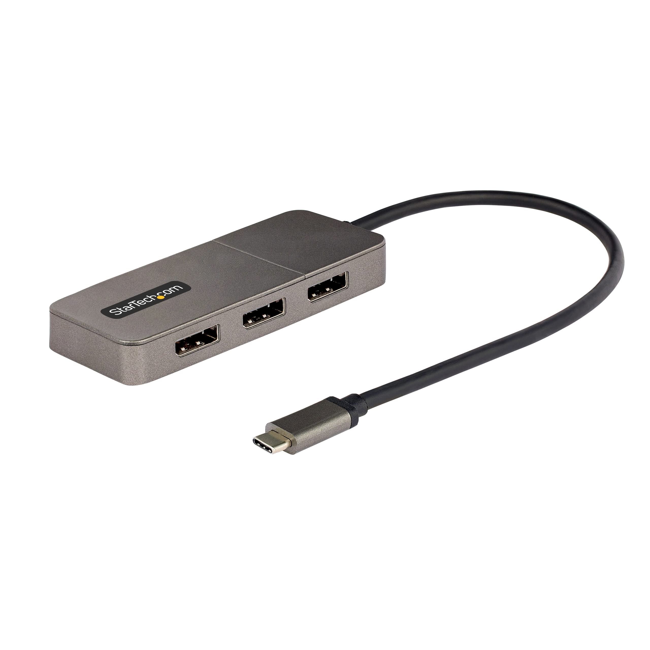 Usb C Triple Dp Mst Hub 4K