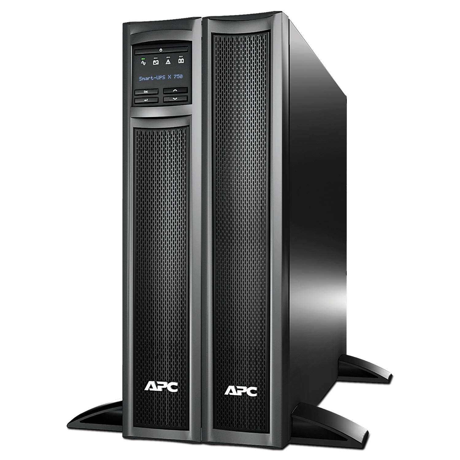 Apc Network Ups, 750Va Smart-Ups Sine Wave Ups With Extended Run Option, Smx750C, Tower/2U Rackmount Convertible, Line-Interacti