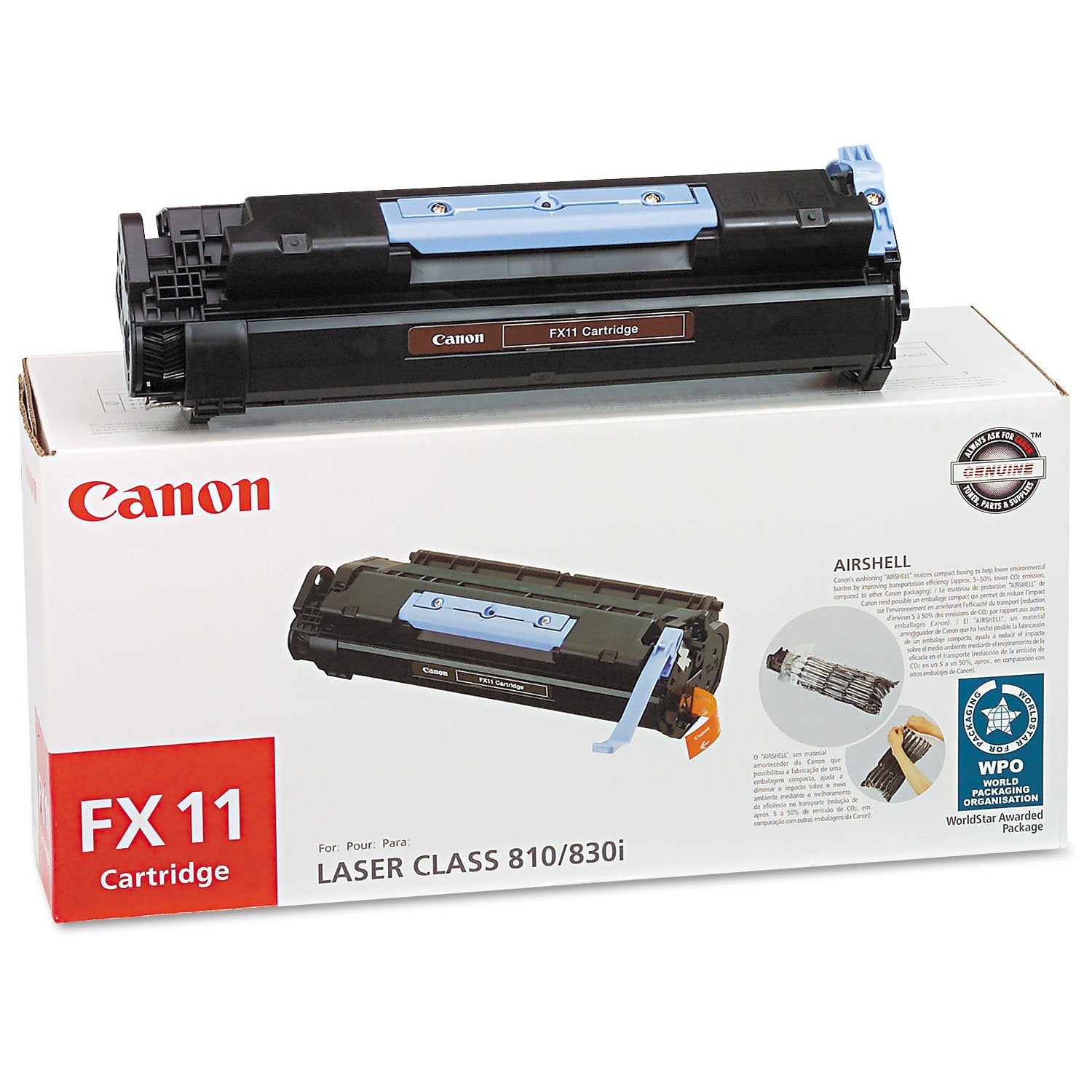 Canon Fx11 Toner4,500 Yield, Part Number 1153B001Aa
