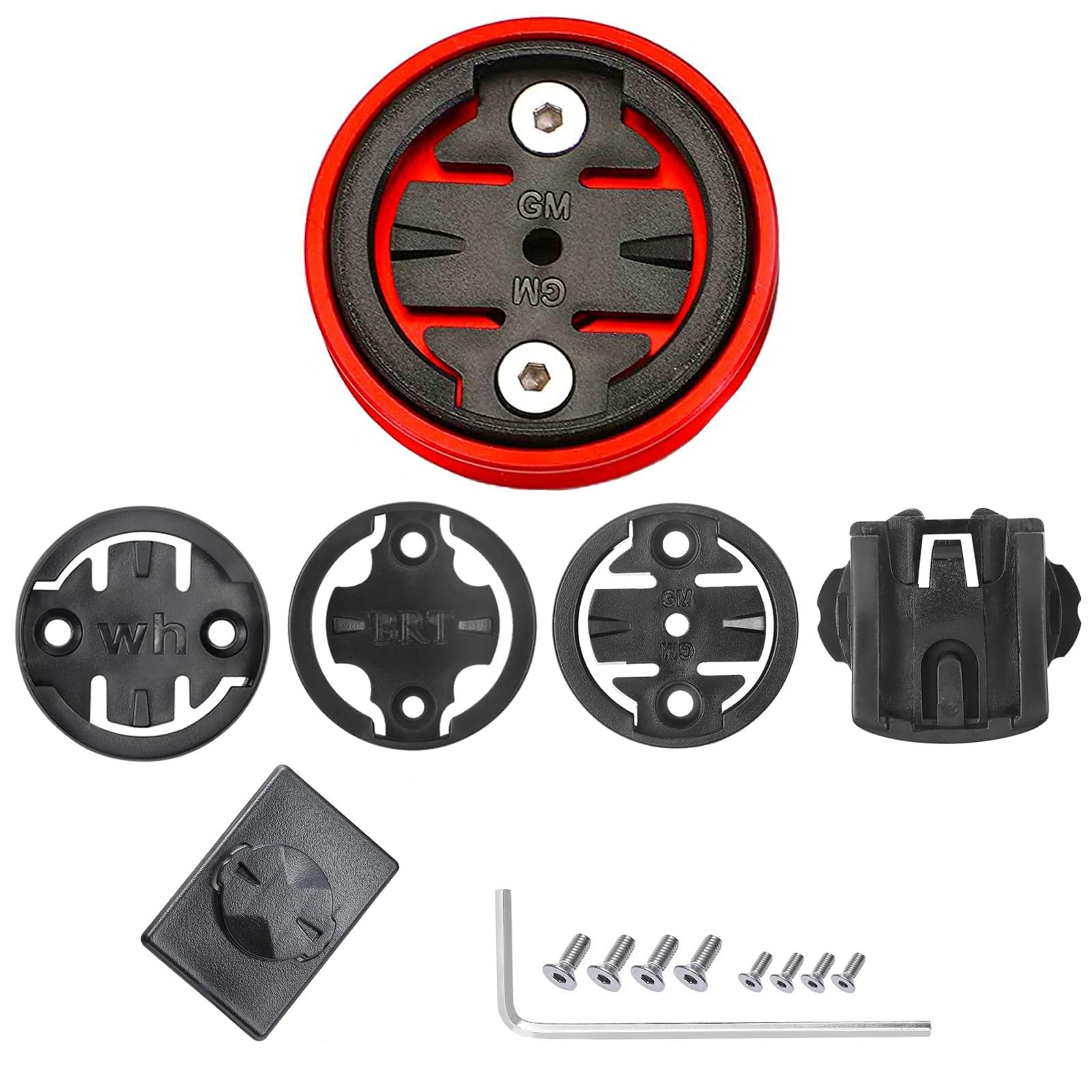 Computer Stem Top Cap Mount For Garmin, Wahoo Elemnt, Bryton, Cateye Cycling Gps - Compatible With Garmin 25 200 130 500 510 520