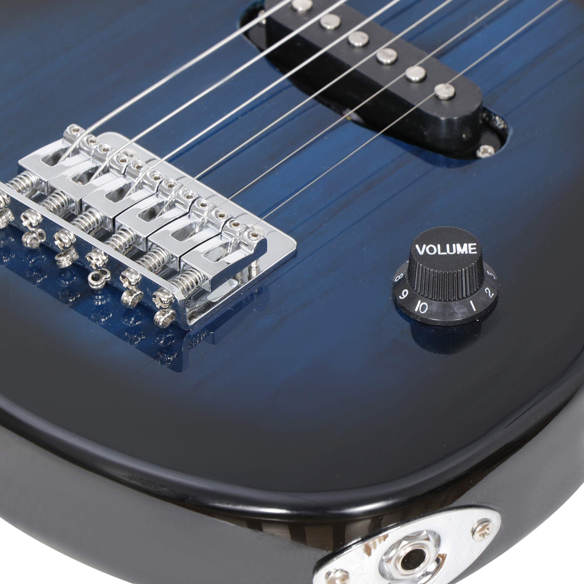 Smartxchoices 30 Inch Electric Guitar, Starter Kit For Kids With Amplifier,Picks, Gig Bag, Shoulder Strap, Cable & Accessory Kit