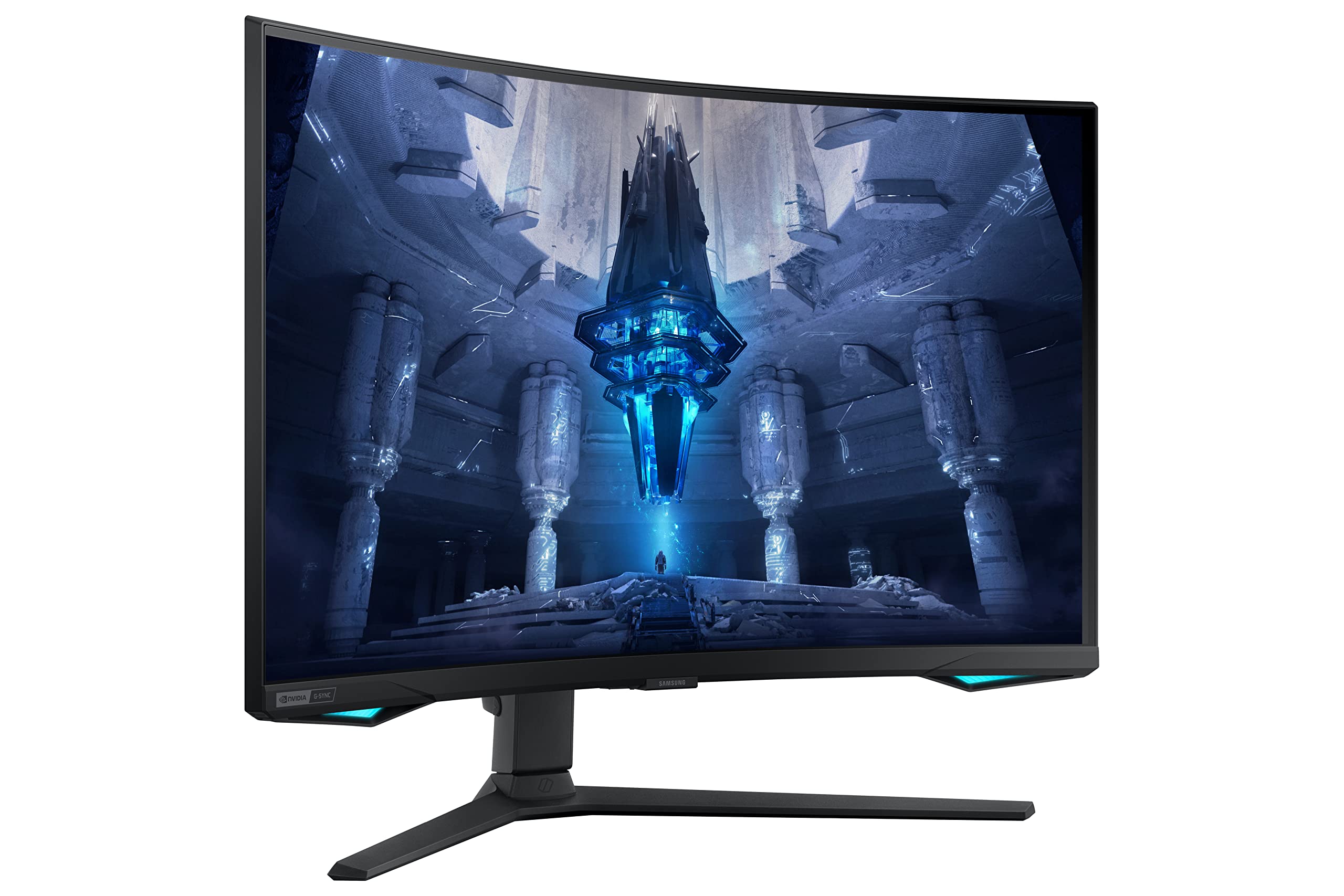 Samsung 32'' Odyssey Neo G7 4K Uhd 165Hz 1Ms G Sync 1000R Curved Gaming Monitor, Quantum Hdr2000, Amd Freesync Premium Pro, Ultr