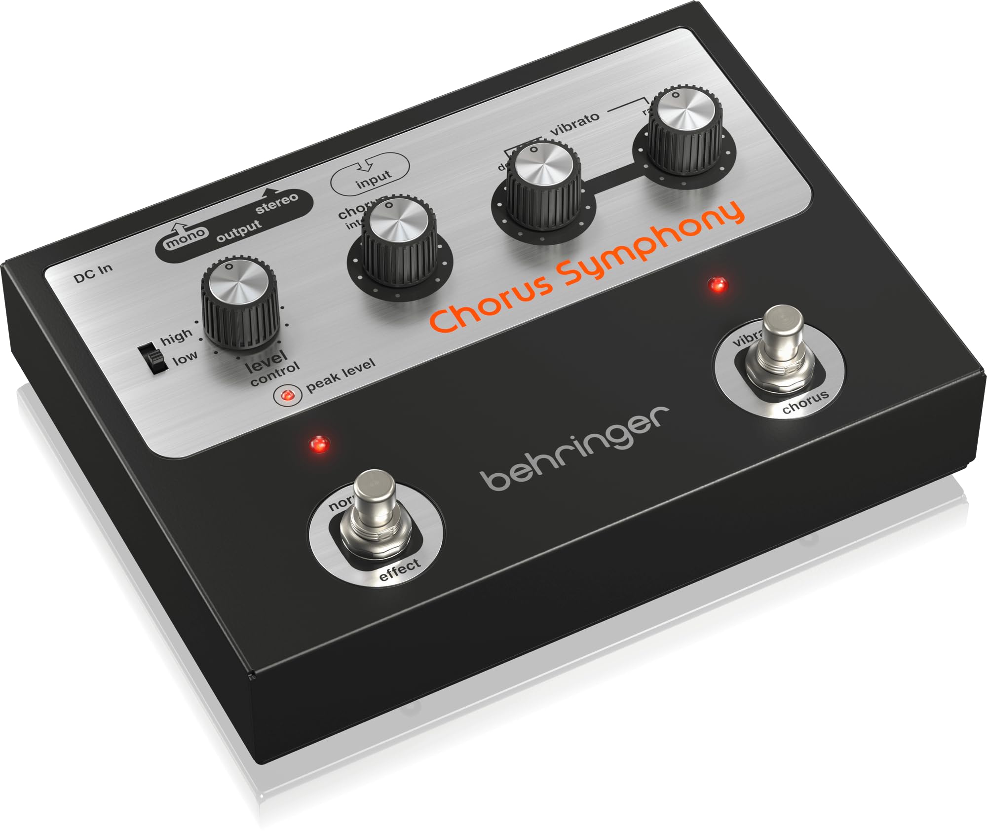 Behringer Chorus Symphony Chorus And Vibrato Guitar Pedal