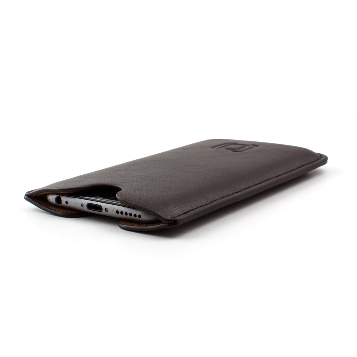 Dockem Executive Sleeve For Iphone Se 3 (2022), 13/12 Mini, Se 2 (2020), Iphone 8, 7, 6, 6S: Premium Synthetic/Vegan Leather Wit