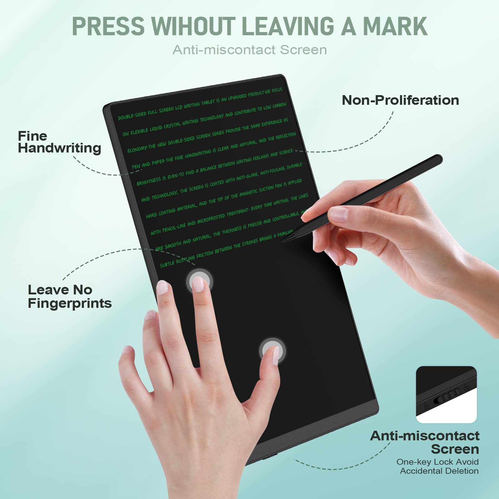 Ksequ Lcd Writing Tablet For Adults  10.5 Lcd Writing Tablet