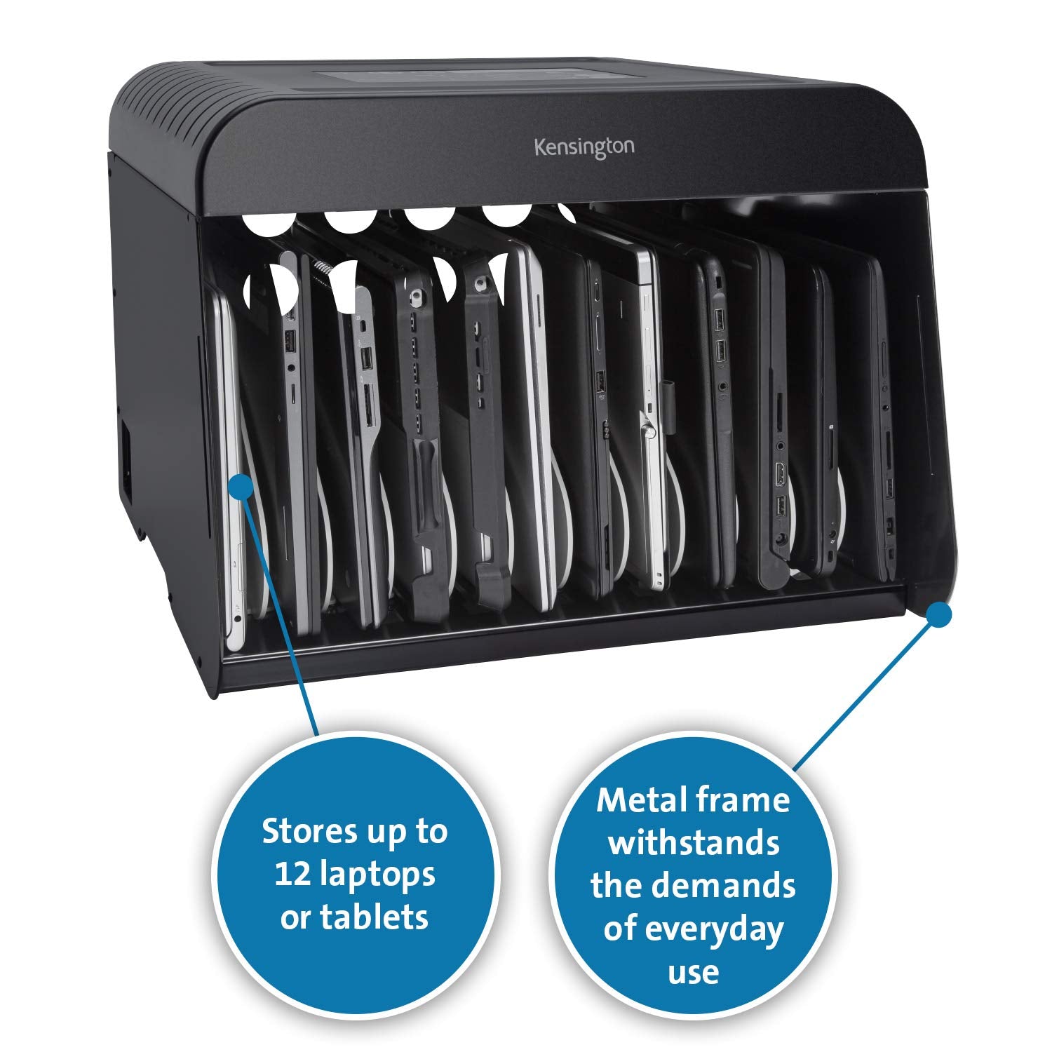 Kensington Universal Tablet And Laptop Ac Lock & Charge Station (K62880Na)