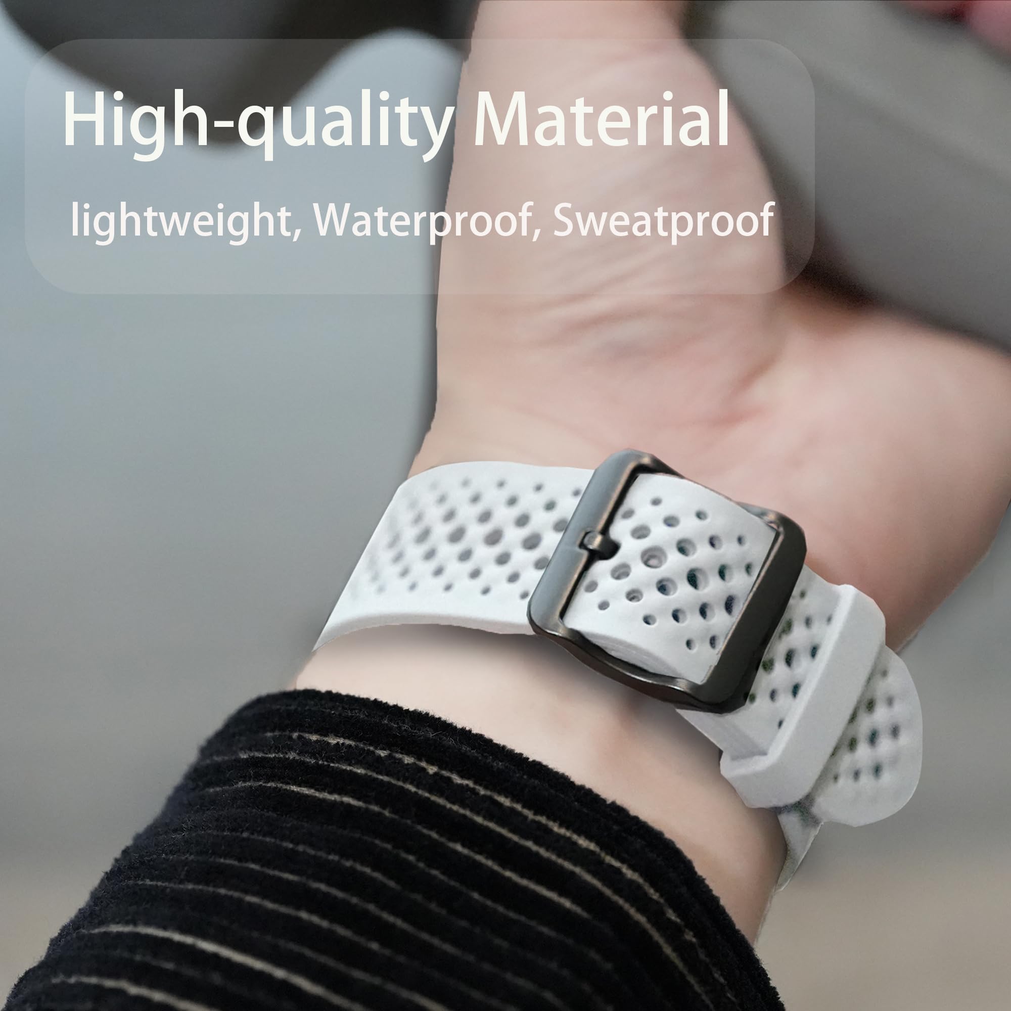 Lamshaw Compatible For Hirreo Smart Watch Bands, 22Mm Silicone Band With Metal Buckle Compatible For Lige, Hirreo Fv12, Fv14, Fv