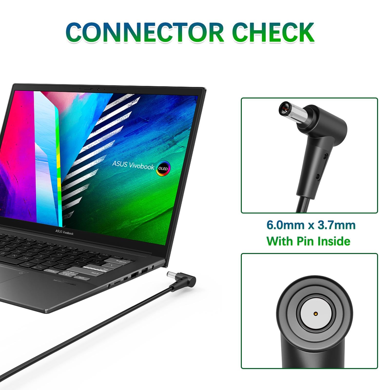 280W 14A 20V Adp 280Eb B Ac Charger For Asus Rog Strix G15 G17 G513R G513Q G713R G713Q Scar 15 17 G532L G533Z G732L G733Z Hero S