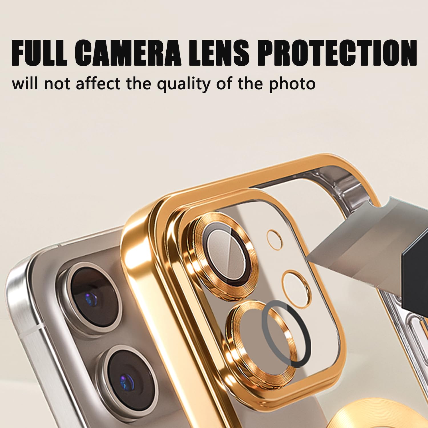 Misscase For Iphone 12 Magnetic Glitter Case Compatible With Magsafe,Full Protection Slim Shockproof Anti Scratch Case With Came