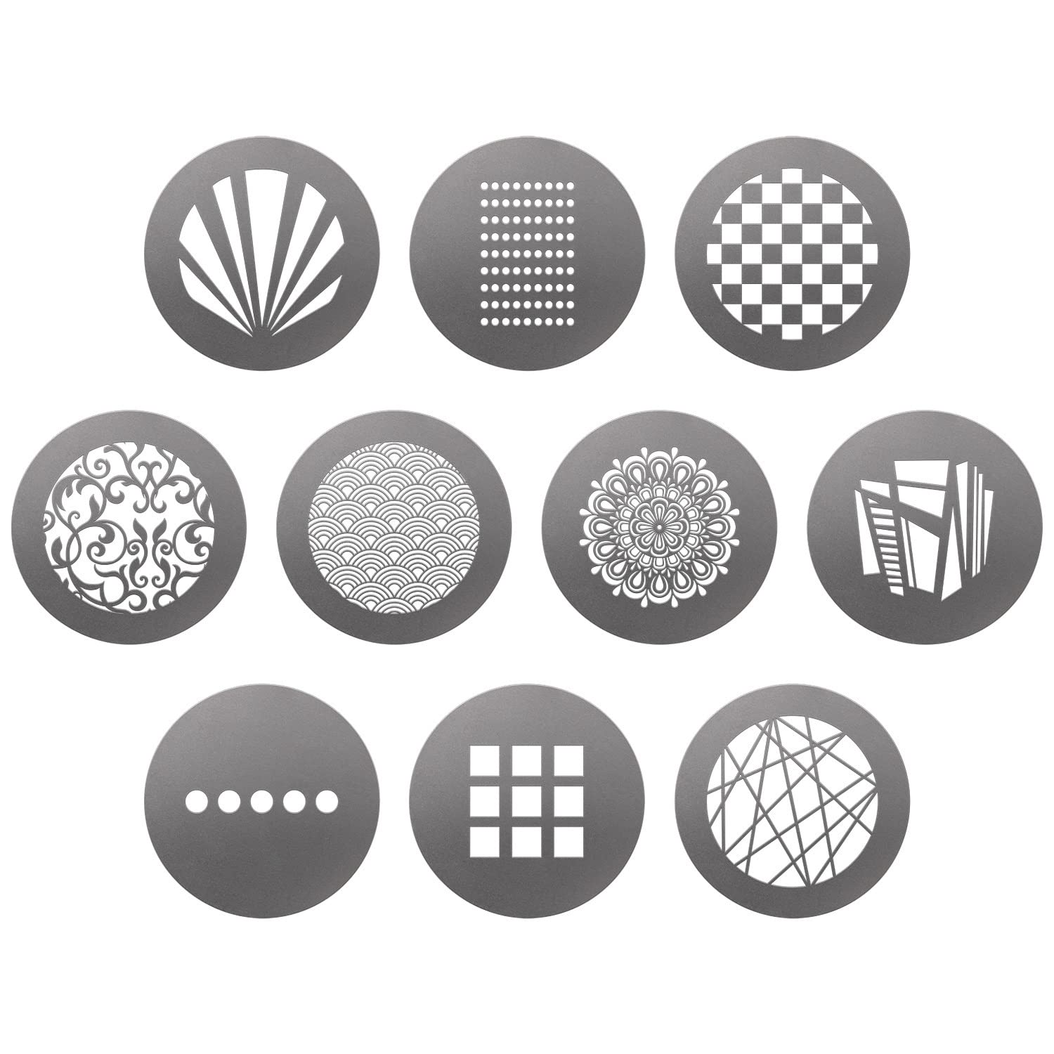 Westcott Gobo Pack: Pattern Designs (10 Pack) For Use With Optical Spot By Lindsay Adler