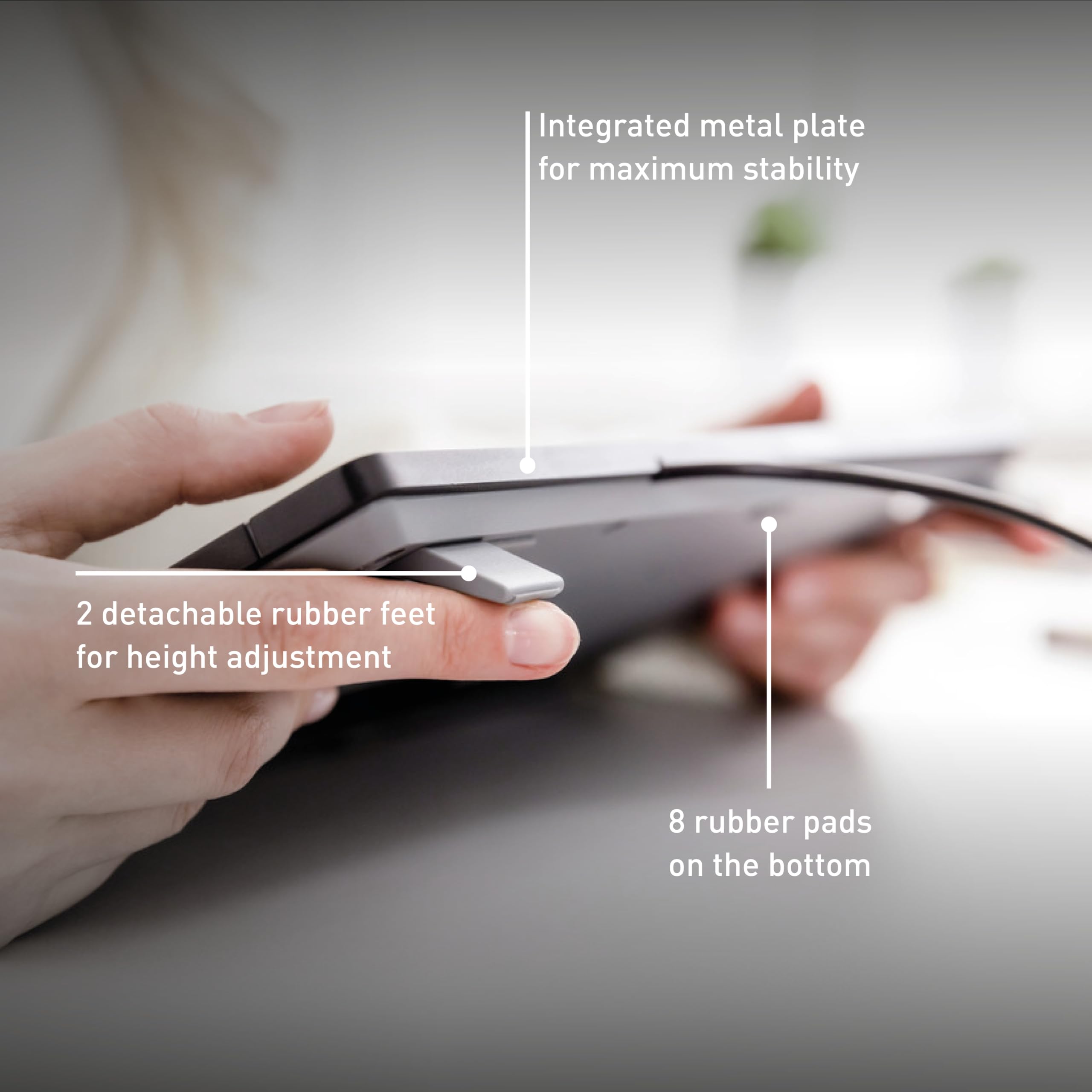 Cherry Stream Keyboard Wired Usb Sx Scissors Mechanism Qwerty Whisper Quiet Silent Keystroke For Home Office, Work Or Personal C