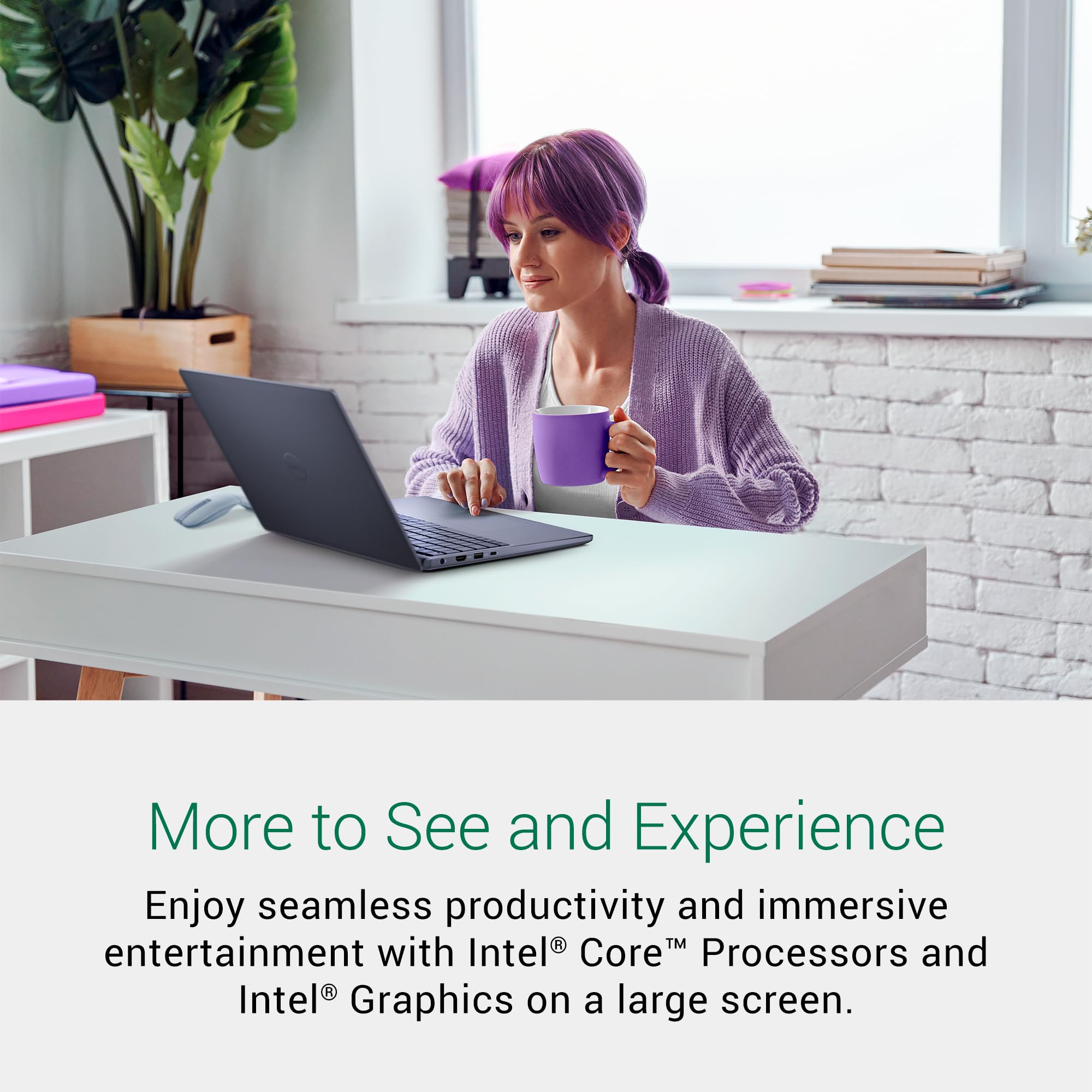 Dell Inspiron 5640 Laptop   16.0 Inch 16:10 Fhd+ (1920 X 1200) Display, Intel Core 7 150U Processor, 16Gb Ddr5 Ram, 1Tb Ssd, Int