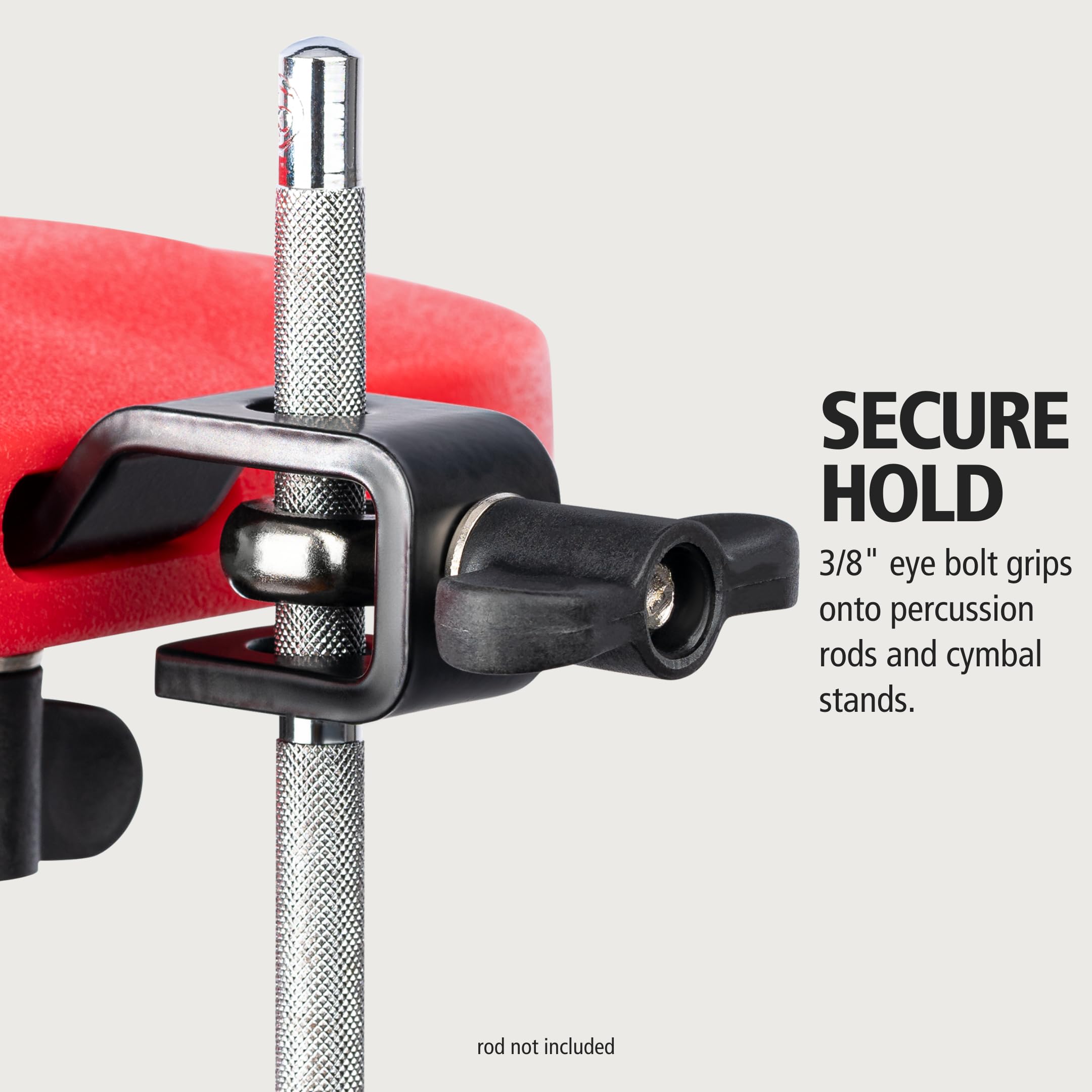 Meinl Percussion Block With Adjustable Mount, Low Pitch � Not Made In China � For Perc Rigs, Drum Set Or Marching Band, Two Year Warranty (Mpe4R)