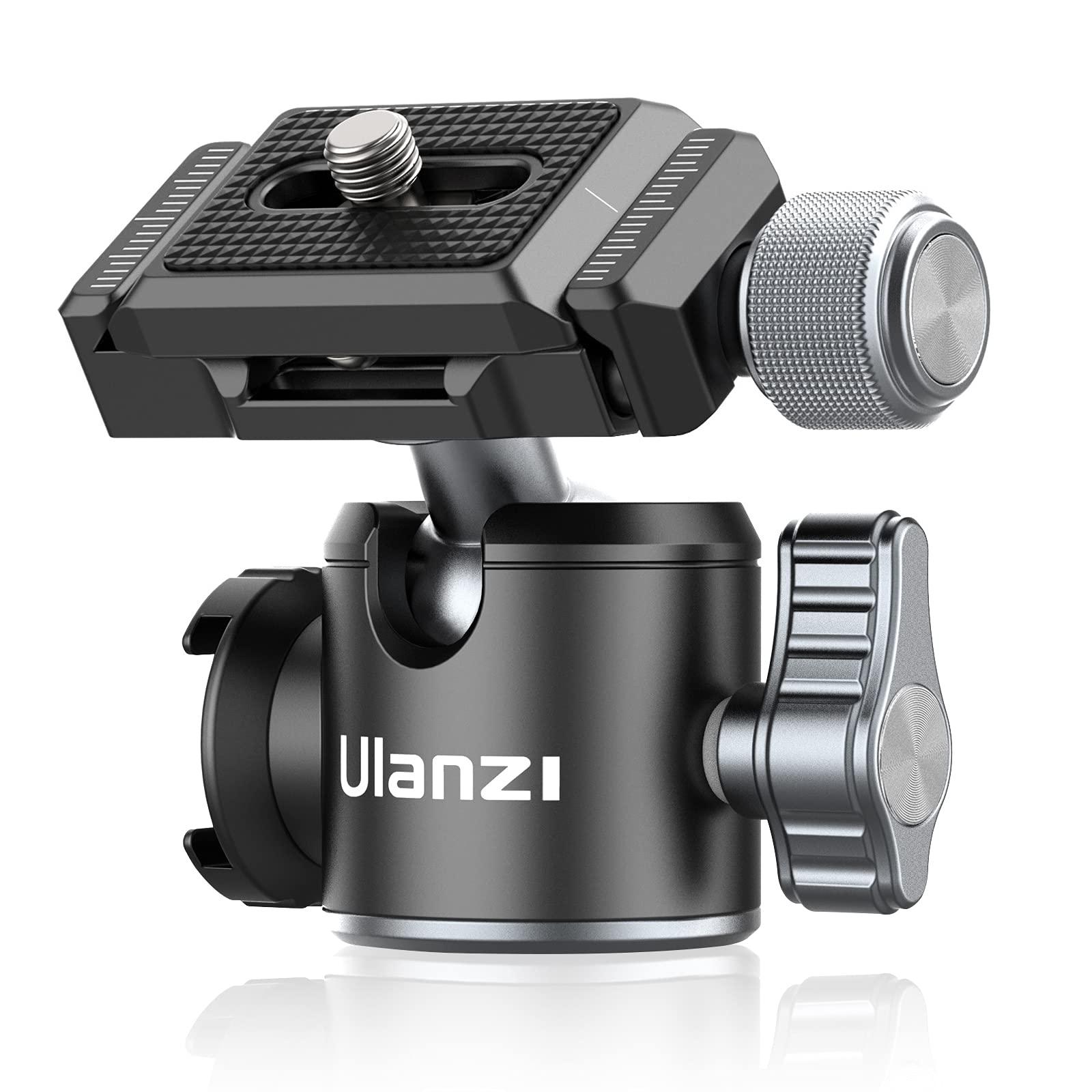 ULANZI Tripod Ball Heads for 1/4 Tripod, U-80L Camera BallHead Metal Mini Ball Head 360 Degree Rotating Panoramic Arca Quick Rel