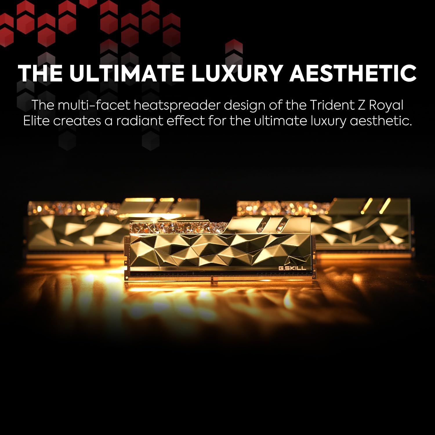 G.Skill Trident Z Royal Elite Series (Intel Xmp) Ddr4 Ram 64Gb (4X16Gb) 3600Mt/S Cl16 19 19 39 1.35V Desktop Computer Memory Udi