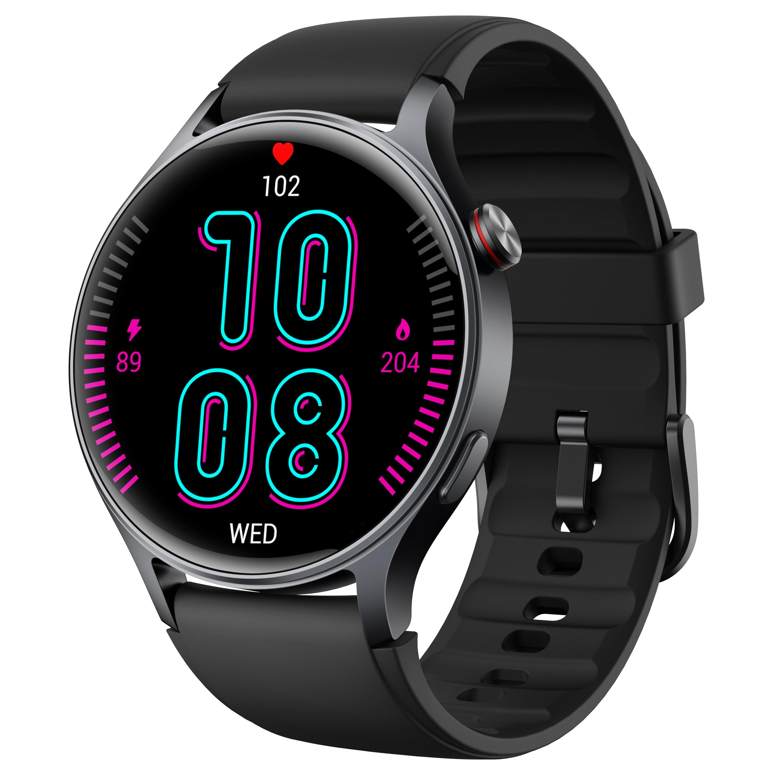Aeac Smart Watch For Men Women, Amoled Ultra Clear Screen Fitness Trackers With Heart Rate/Sleep/Spo2 Monitor, Smartwatch For Ip