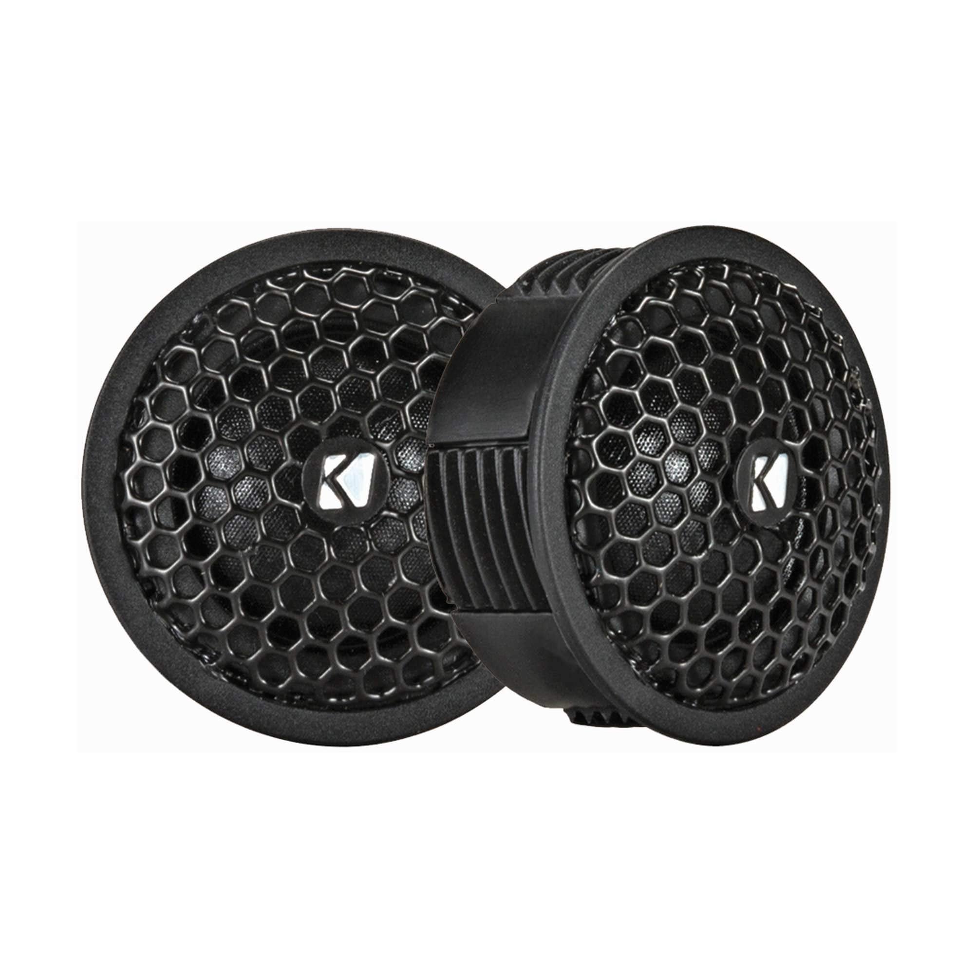 Kicker 46Kst2504 Ks Series Kst250 1'' Tweeters W/Crossovers And Swivel Mounts, 4Ohm