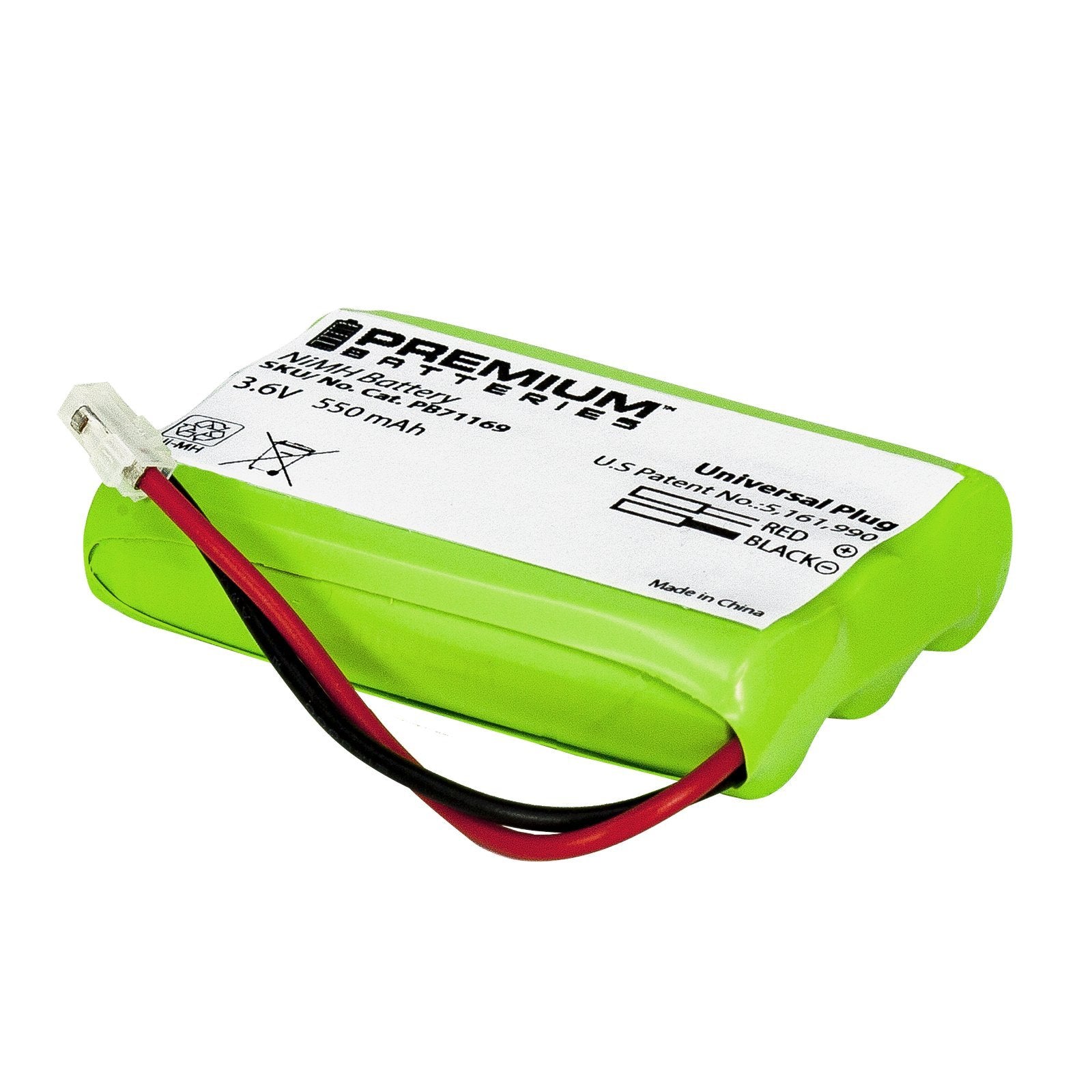 Premium Batteries Universal Cordless Phone Battery Aaa*3 Bt 446, 89 1323 00 00, Batt 9600 And 100S More