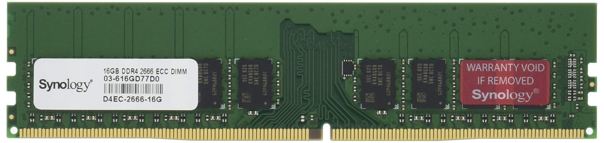 Synology Udimm Ecc Ram Ddr4 2666 16Gb (D4Ec 2666 16G)