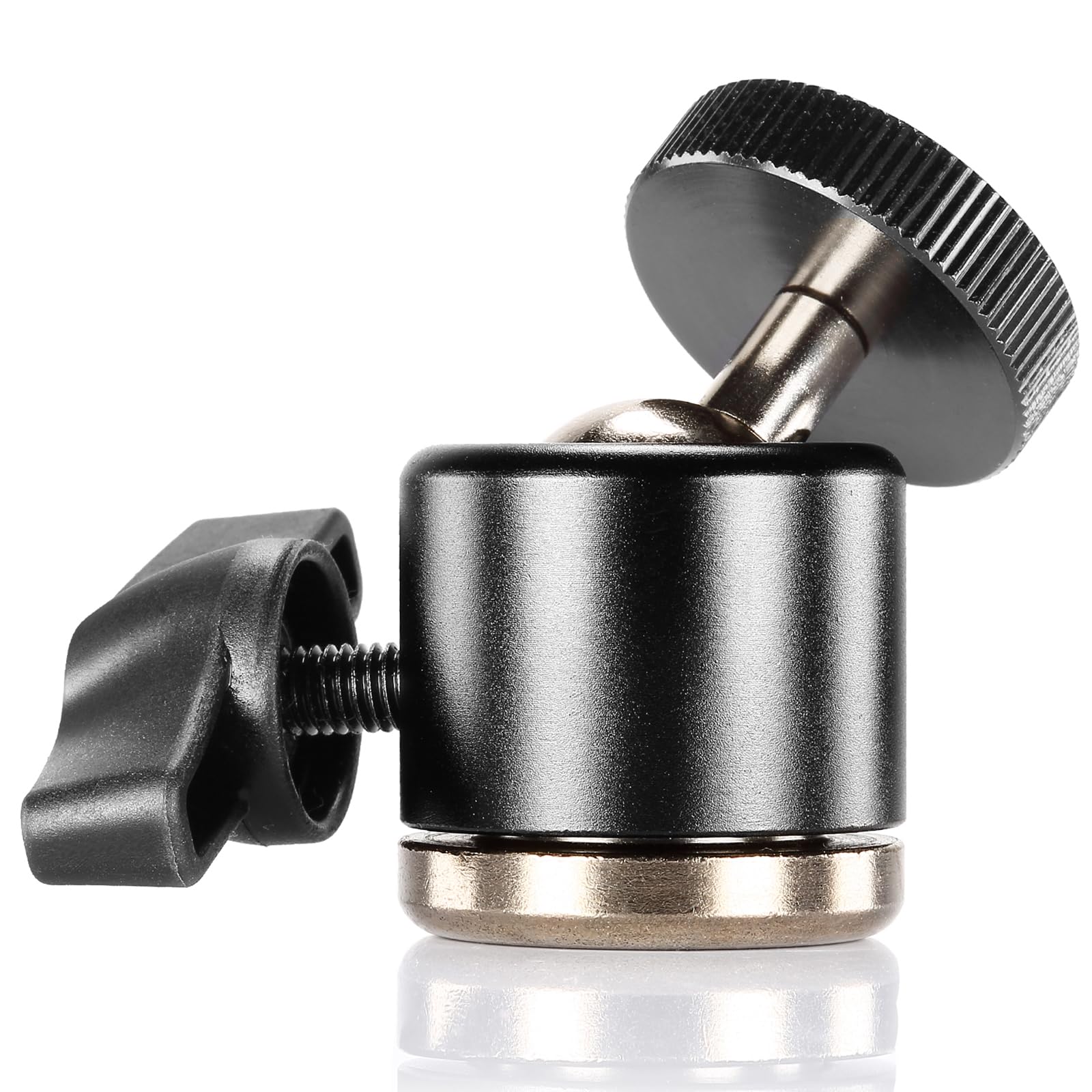 Neewer Aluminum Alloy 360 Degree Rotating Swivel Mini Ball Head With 1/4'' 3/8'' Thread Base Mount For Dslr Camera Like Canon,Ni