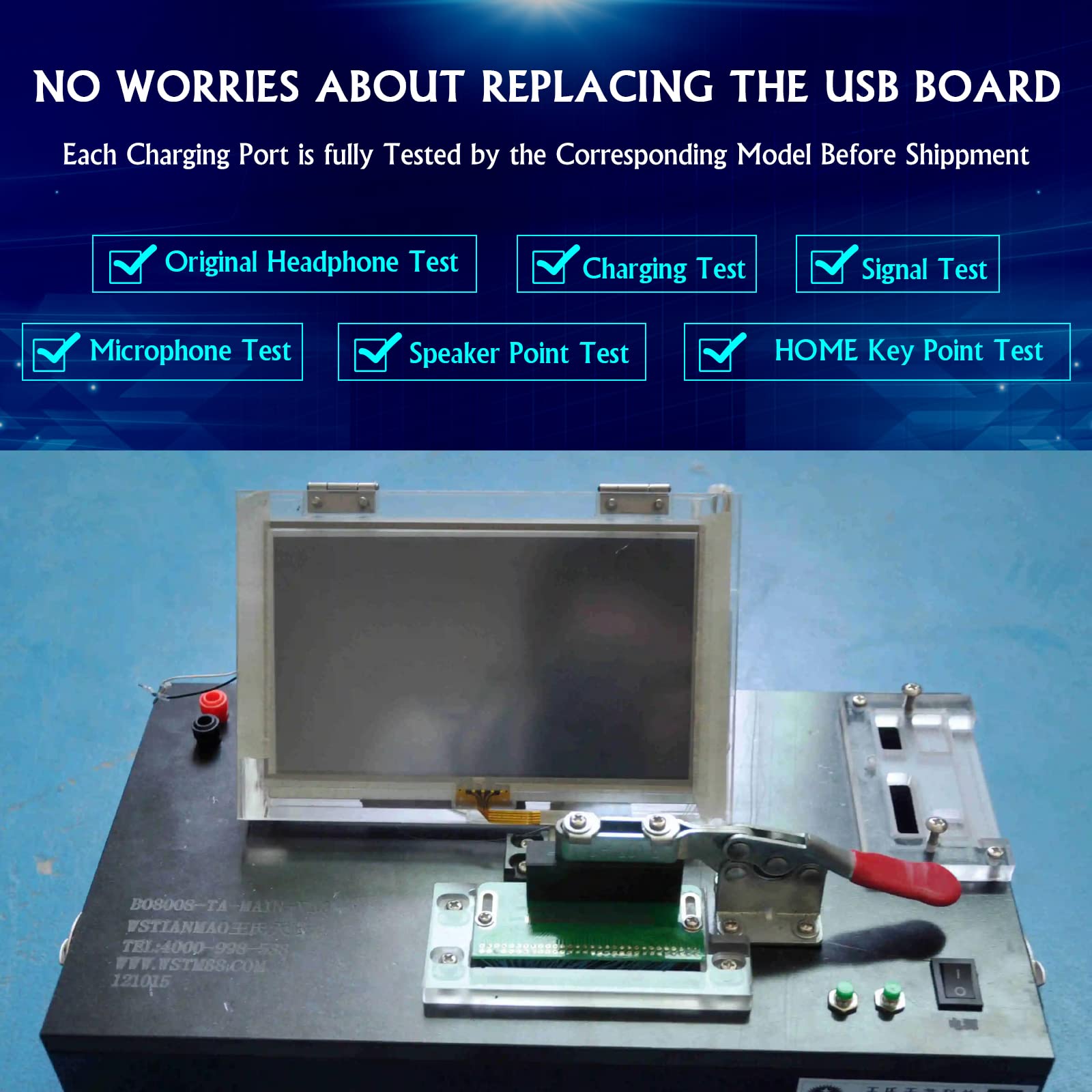 Dock Connector For Samsung Galaxy Tab A7 10.4'' 2020 Usb Charging Port Flex Cable Replacement For Samsung Tab A7 10.4'' T500 T50