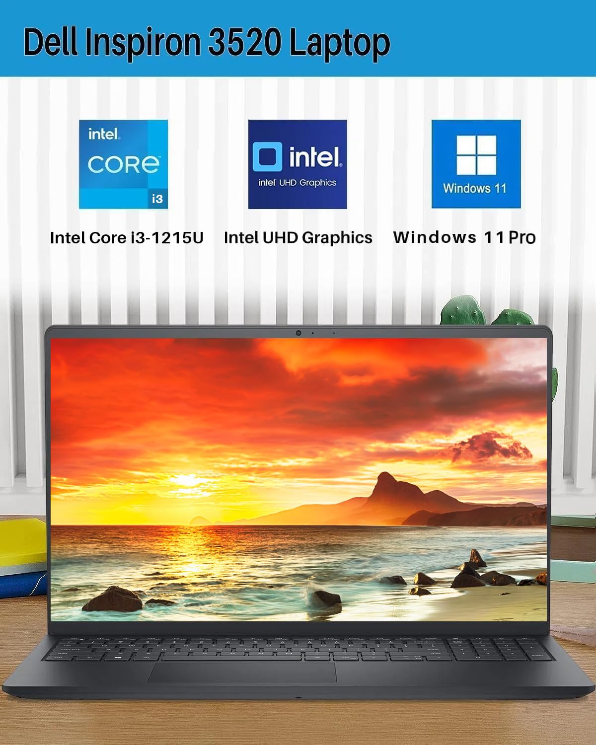 Dell Inspiron 15 3520 Laptop Computer, 15.6'' 120Hz Ips Fhd, 16Gb Ram, 512Gb Ssd, Intel I3 1215U Up To 4.40 Ghz, Students And Bu