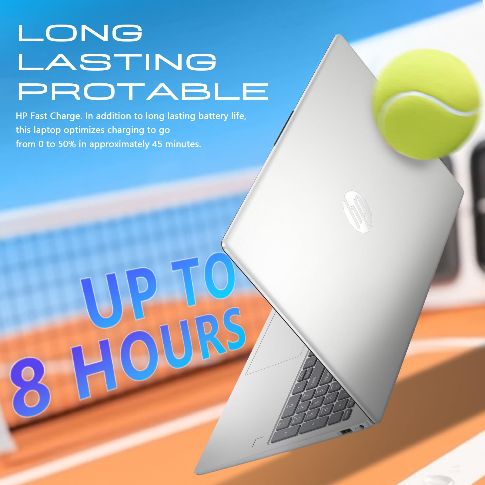 Hp 15.6 Touchscreen Laptop Computer For Business & Student, W/Office Lifetime, Intel 13Th Gen Core I3(Up To 4.5Ghz), Hd Touch Di