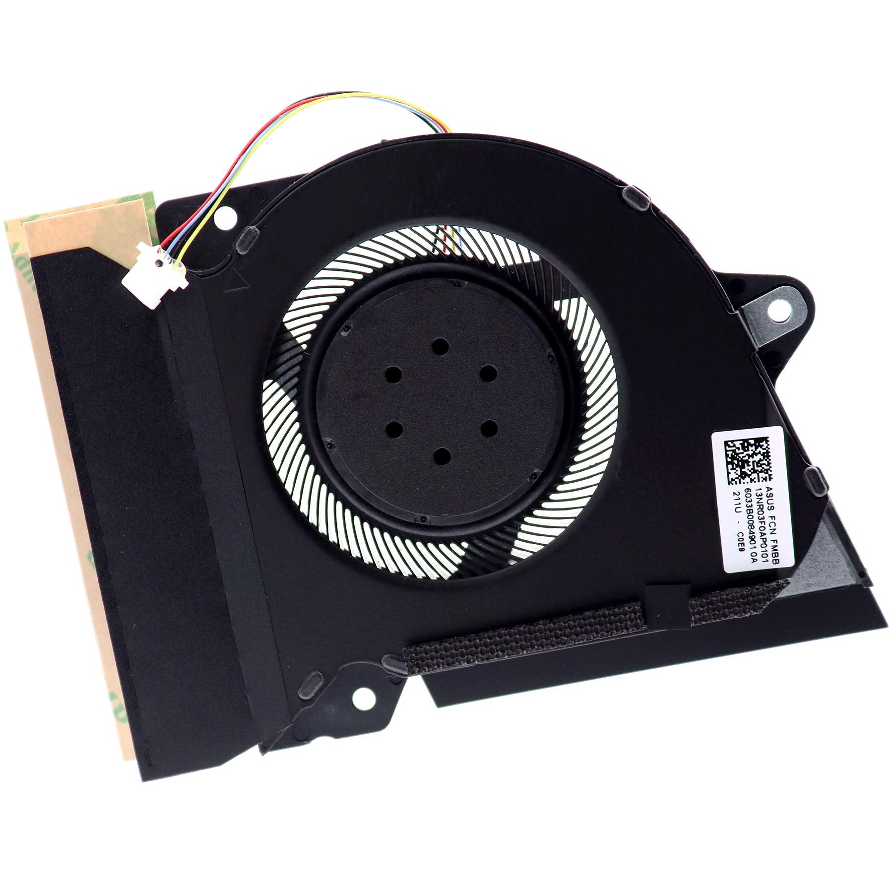 Deal4Go 12V Cpu Cooling Fan 13Nr03F0Am0801 Replacement For Asus Rog Zephyrus G14 Ga401 Ga401Iv Ga401Ii Ga401Ih Ga401Iu Bs76 Px40