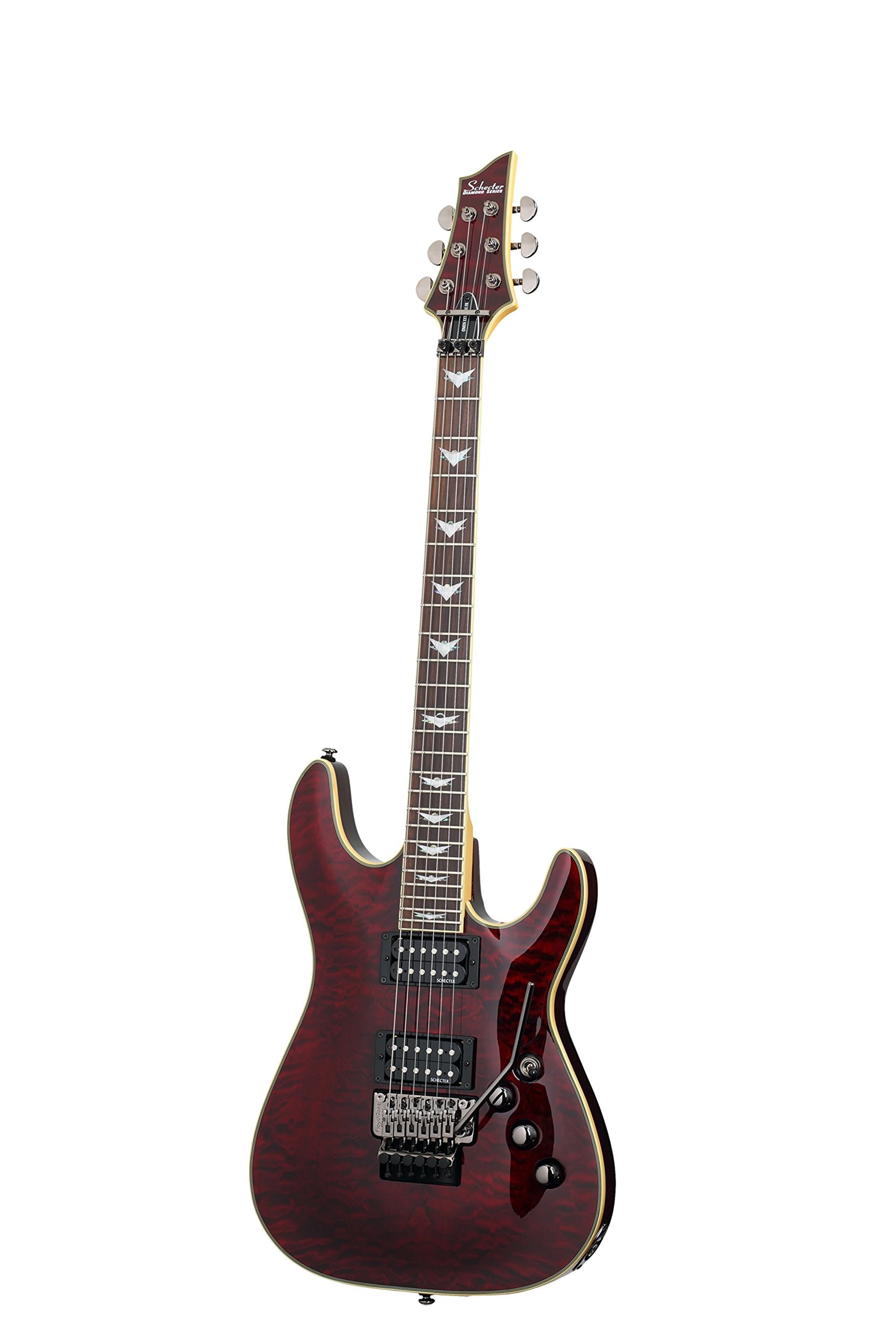 Schecter Omen Extreme 6 Fr Electric Guitar   Black Cherry