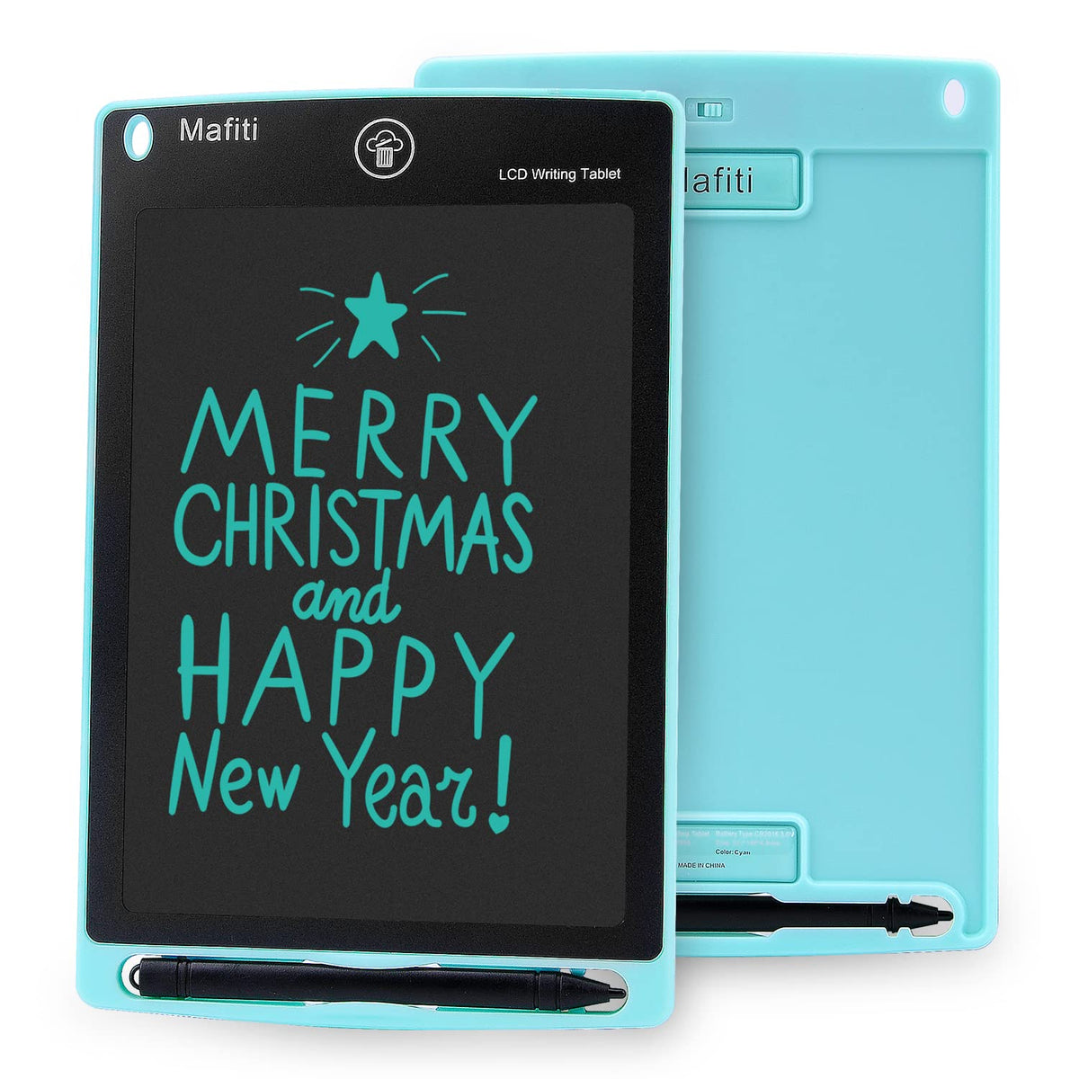 Mafiti Lcd Writing Tablet 8.5 Inch Electronic Writing Drawing Pads Portable Doodle Board Gifts For Kids Office Memo Home Whitebo