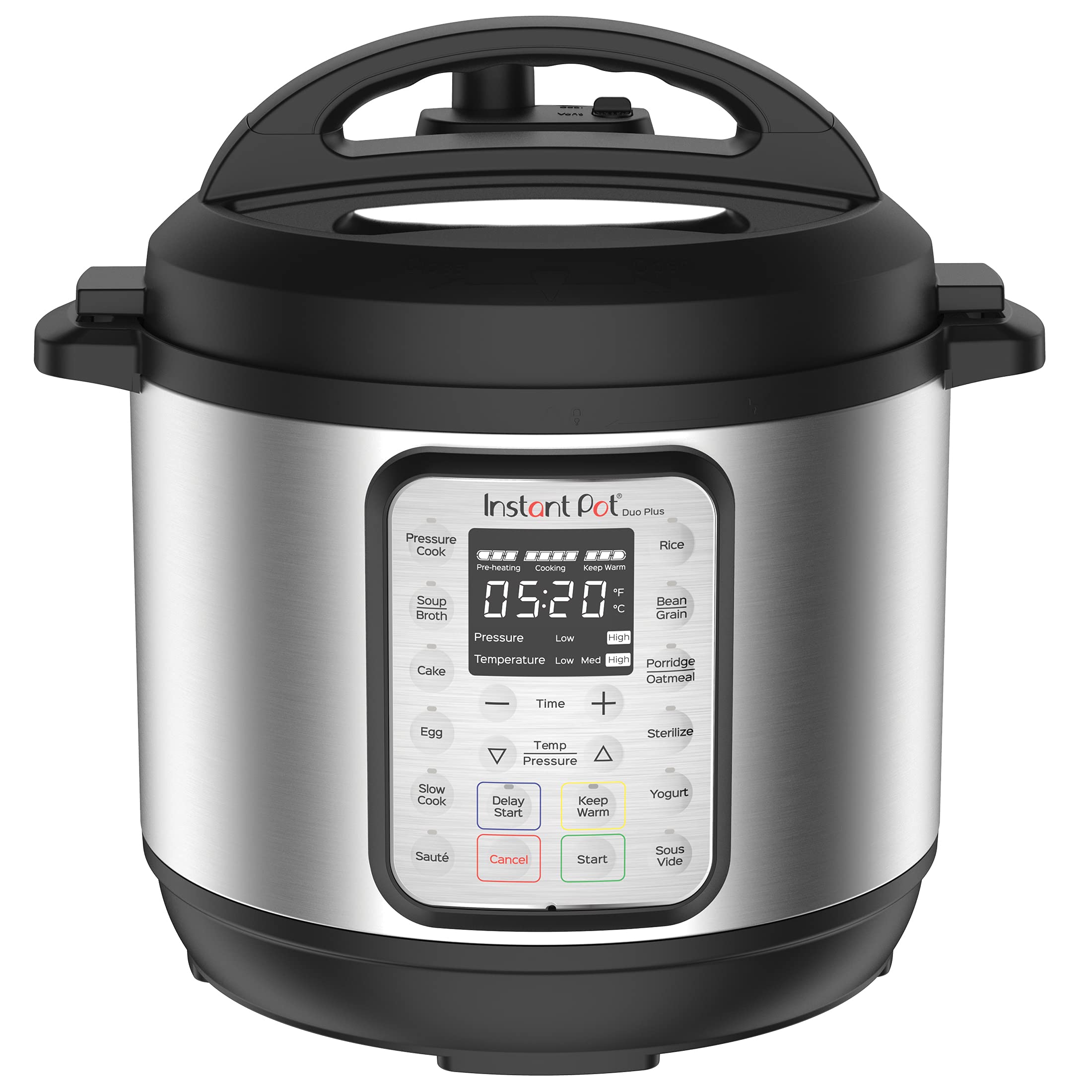 Instant Pot Duo Plus 9 In 1 Electric Pressure Cooker, Slow Cooker, Rice Cooker, Steamer, Saut Yogurt Maker, Warmer & Sterilizer,