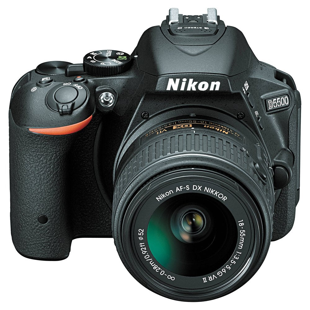 Nikon D5500 Dx-Format Digital Slr Dual Lens Kit W/ - Nikon Af-P Dx Nikkor 18-55Mm F/3.5-5.6G Vr & Nikon Af-P Dx Nikkor 70-300Mm