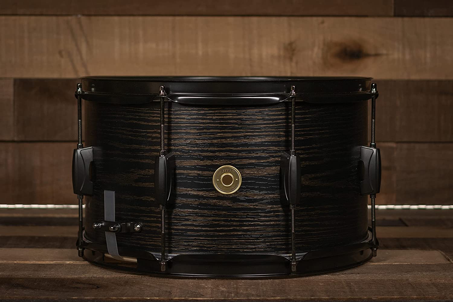 Tama Snare Drum, Black Oak Wood, 14 X 8 (Wp148Bk Bow)