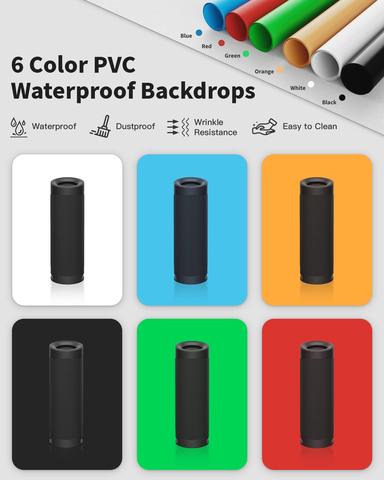 Glendan Light Box Photography, Portable Photo Studio Light Box, 16'' X 16'' Professional Dimmable Shooting Tent Kit With 216 Led