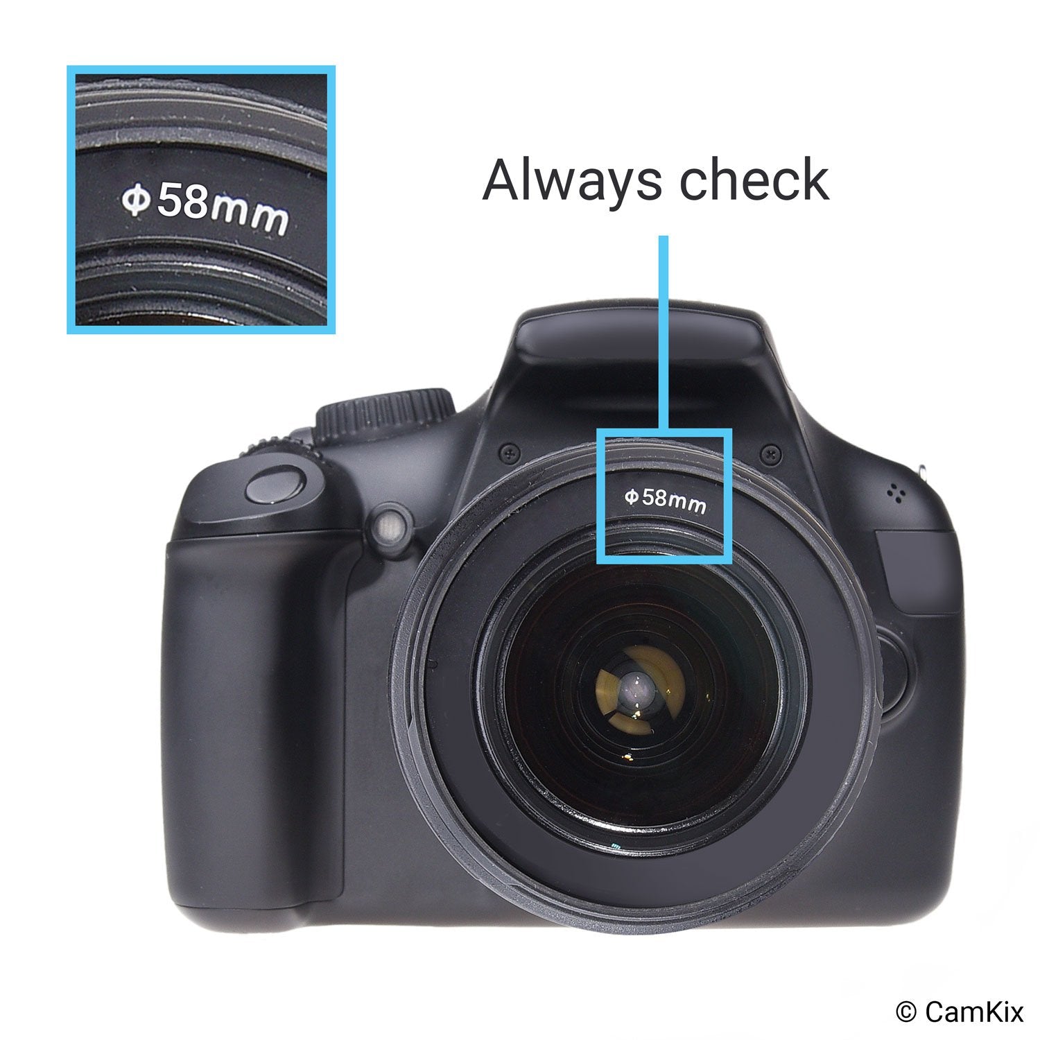 58Mm Set Of 2 Camera Lens Hoods And 1 Lens Cap   Rubber (Collapsible) + Tulip Flower   Sun Shade/Shield   Reduces Lens Flare And