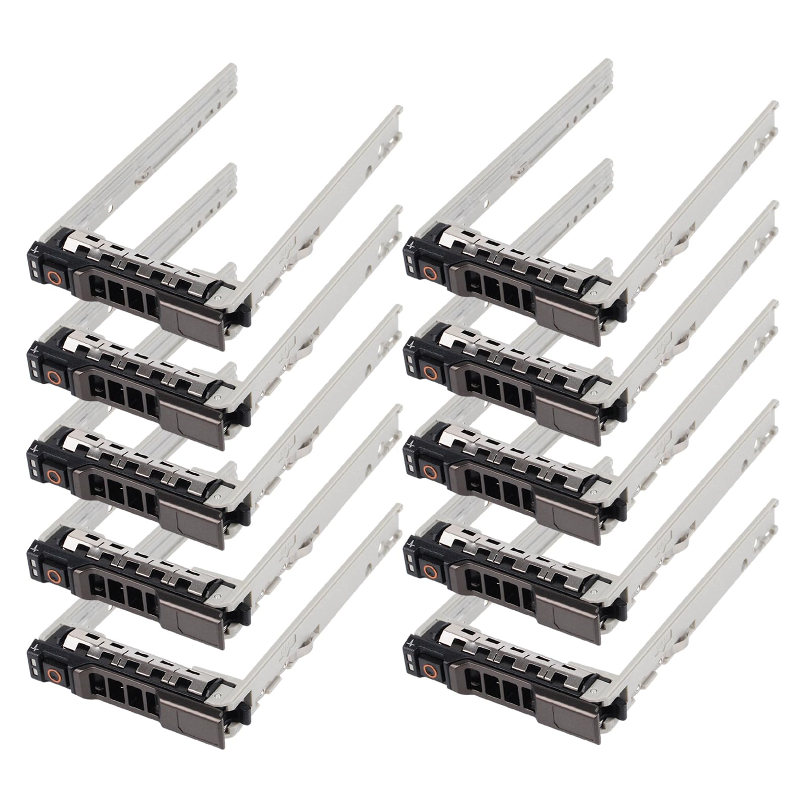 10Pcs,2.5' Hard Drive Caddy Tray For Dell Poweredge Server   T440 T640 R330 R430 T430 R630 T630 R730 R730Xd R830 R930 For G176J And 0G176J